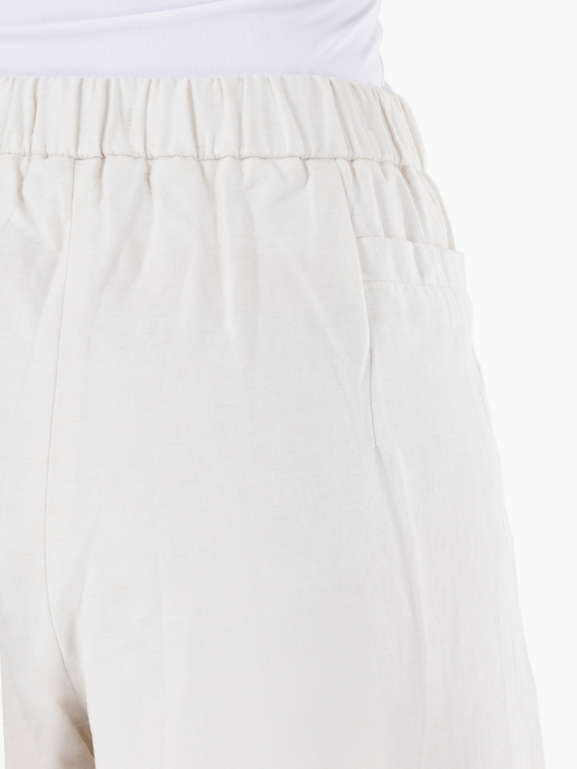 Afișați detalii pentru Pantaloni De Dama Alb Regular Fit  CL1067682