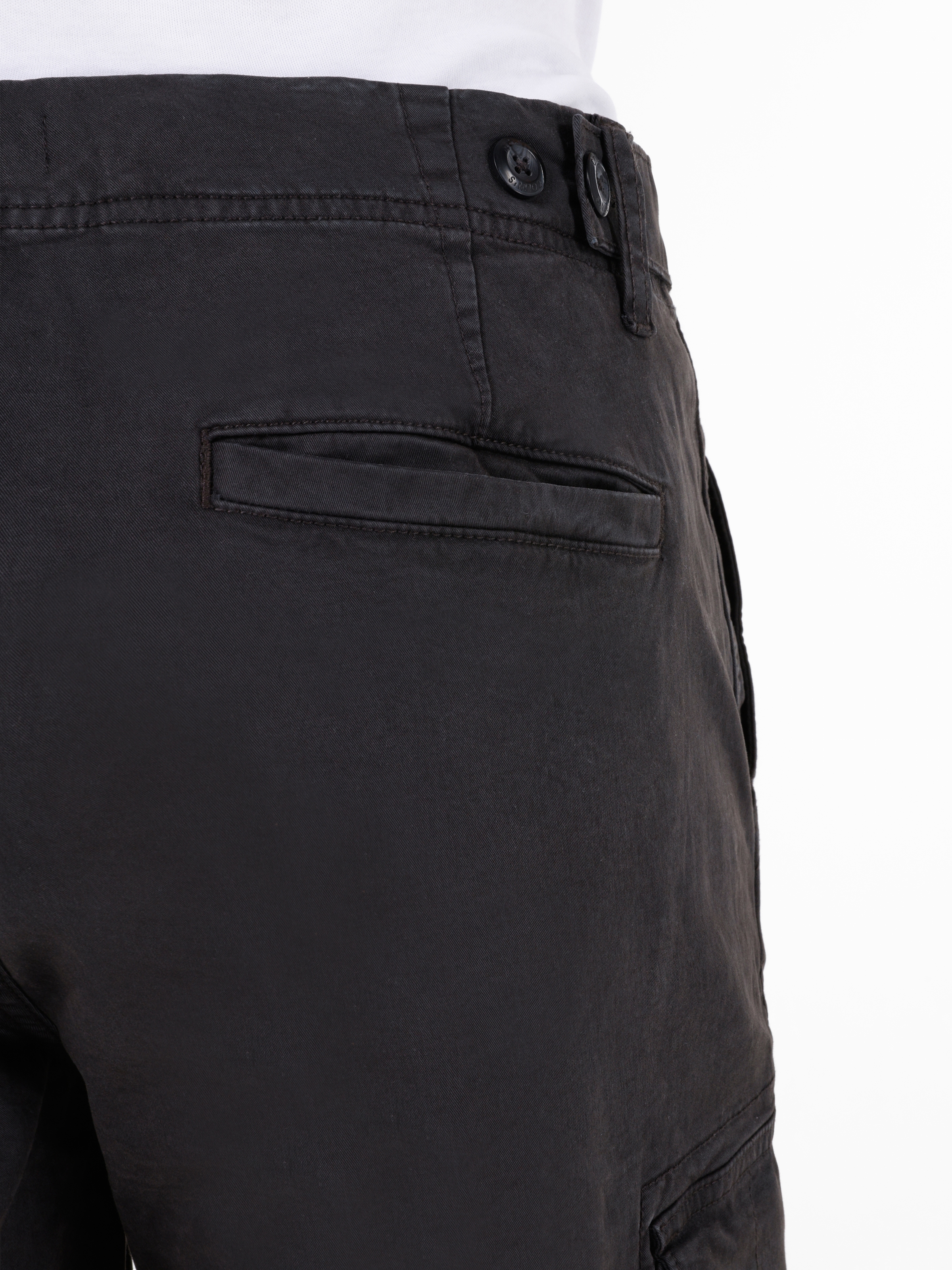 Afișați detalii pentru Short / Pantaloni Scurti De Barbati Antracit Regular Fit  