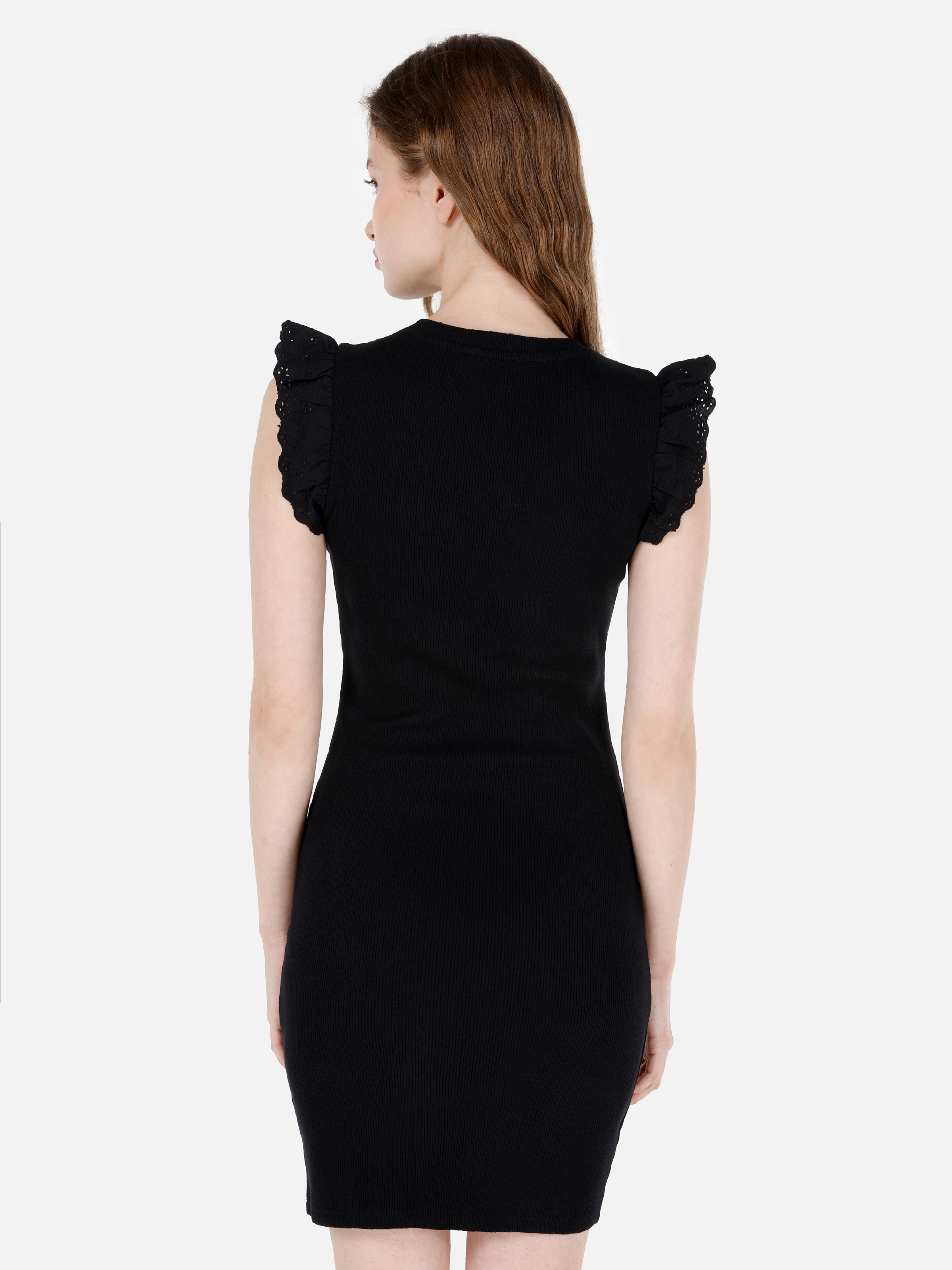 Afișați detalii pentru Rochie De Dama Negru Slim Fit  CL1069048