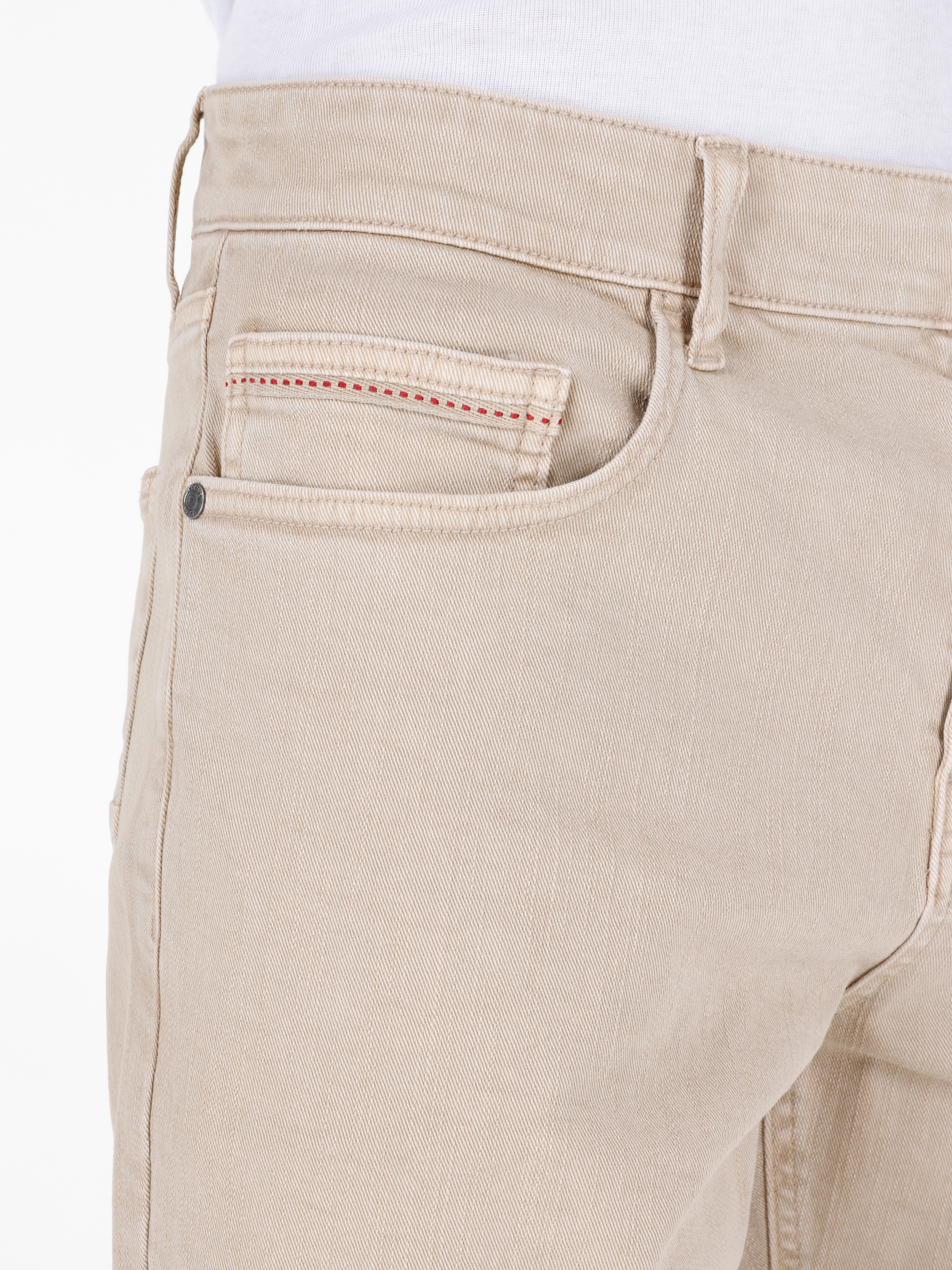 Afișați detalii pentru Short / Pantaloni Scurti De Barbati Bej Regular Fit  CL1069315