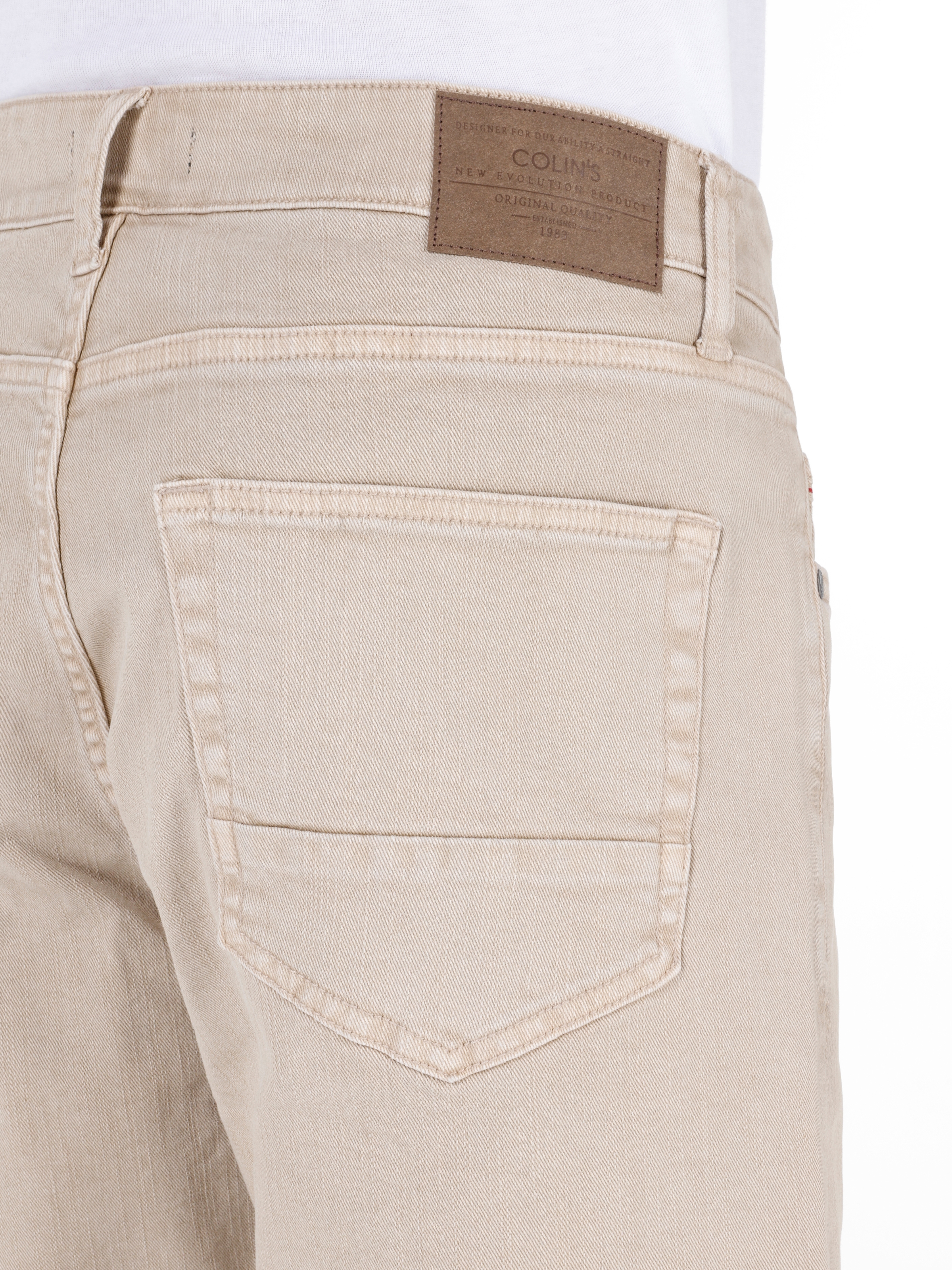 Afișați detalii pentru Short / Pantaloni Scurti De Barbati Bej Regular Fit  CL1069315