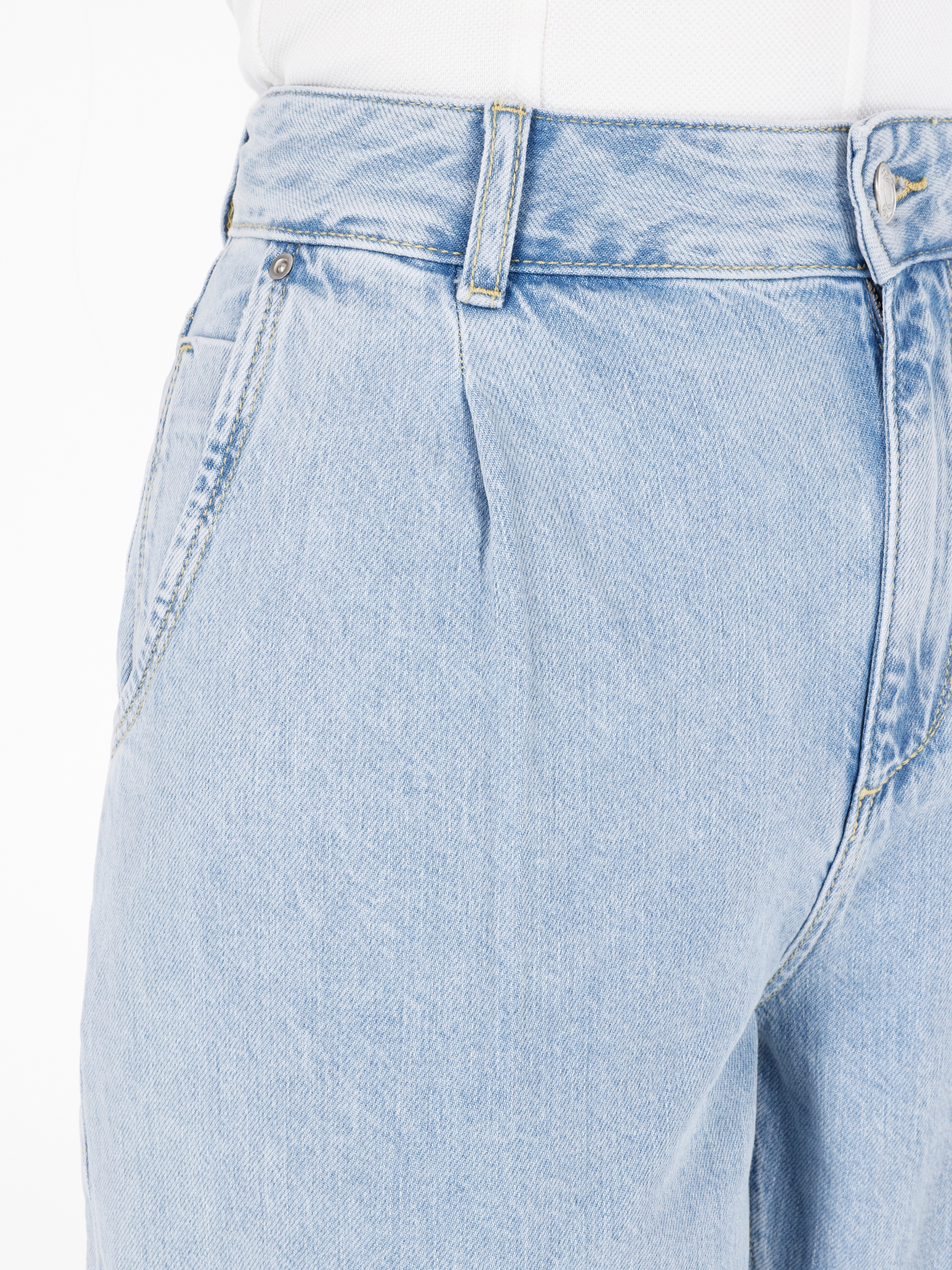 Afișați detalii pentru Pantaloni De Dama Albastru   