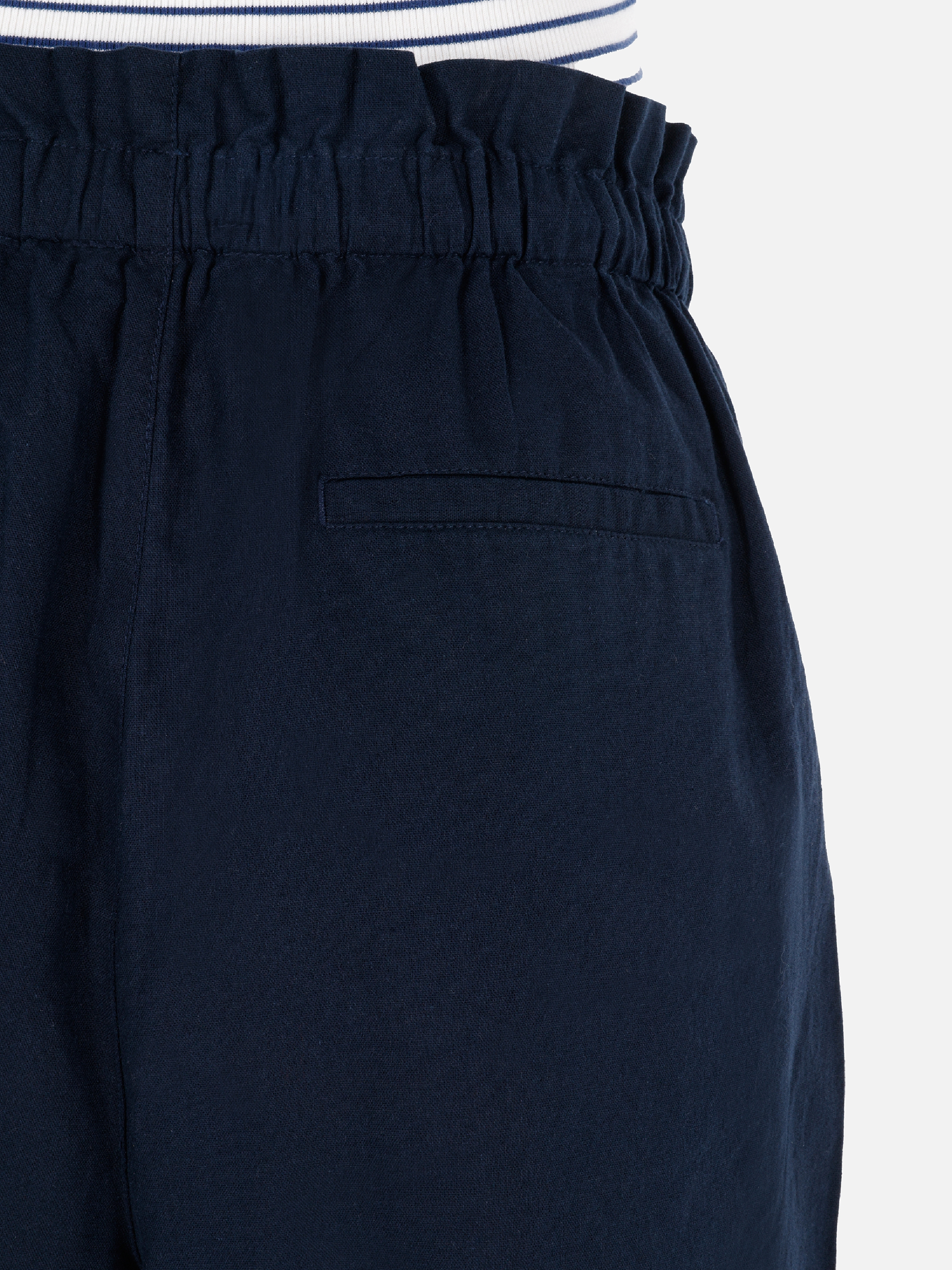 Afișați detalii pentru Short / Pantaloni Scurti De Dama Albastru Marin Regular Fit  