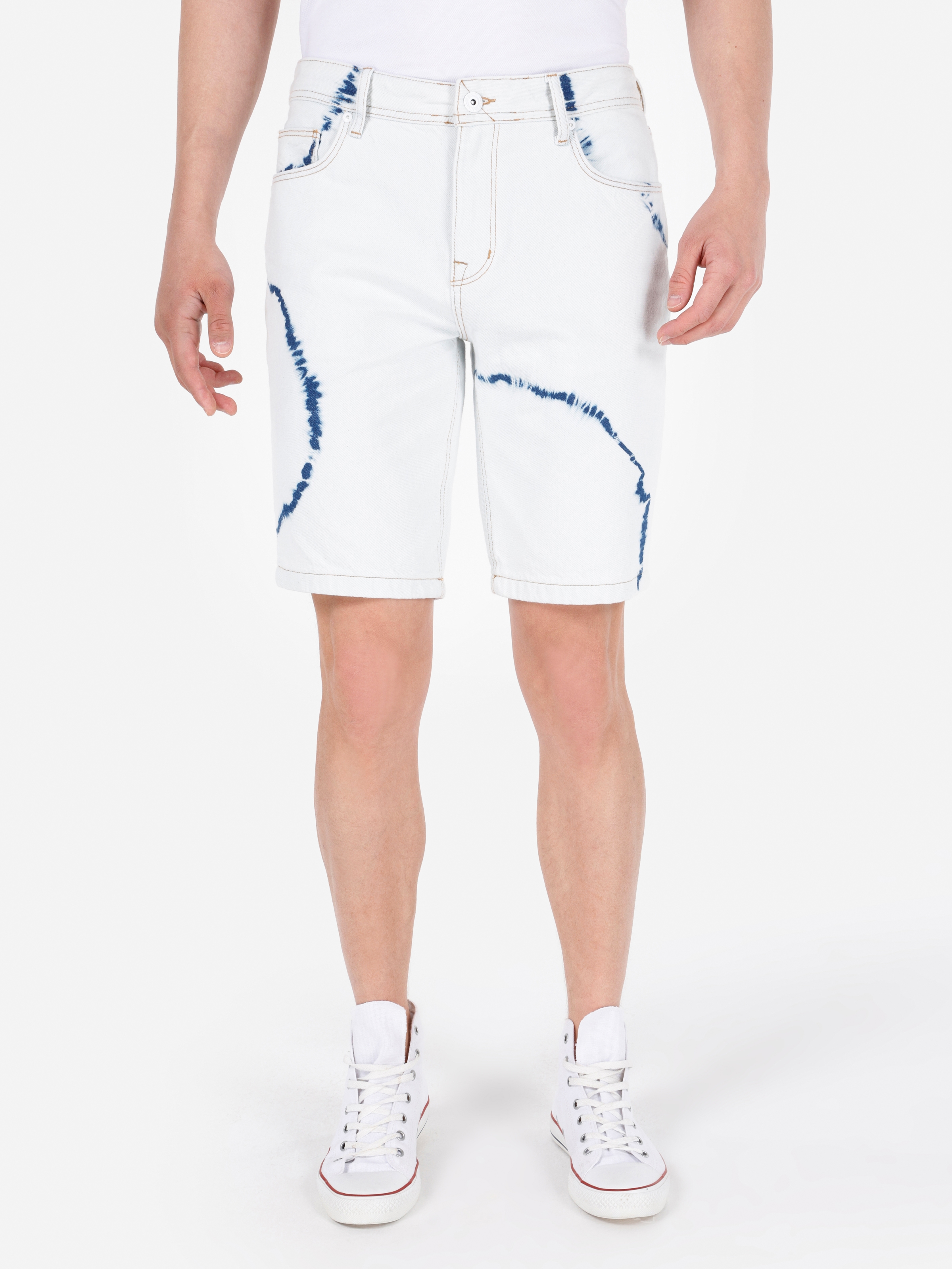 Afișați detalii pentru Short / Pantaloni Scurti De Barbati  Regular Fit 045 DAVID CL1069537