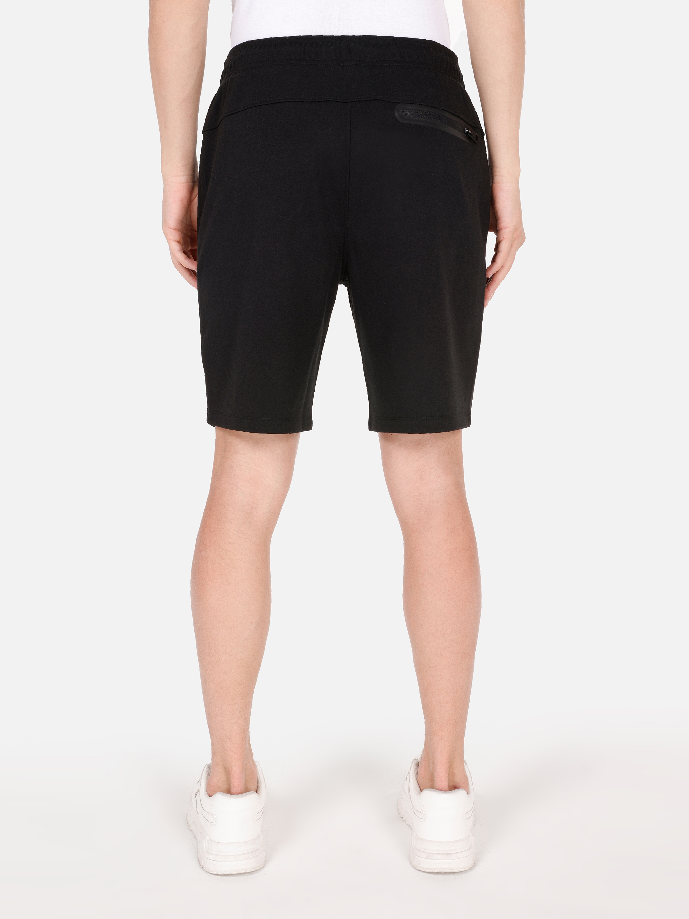 Afișați detalii pentru Short / Pantaloni Scurti De Barbati Negru Regular Fit  CL1070583