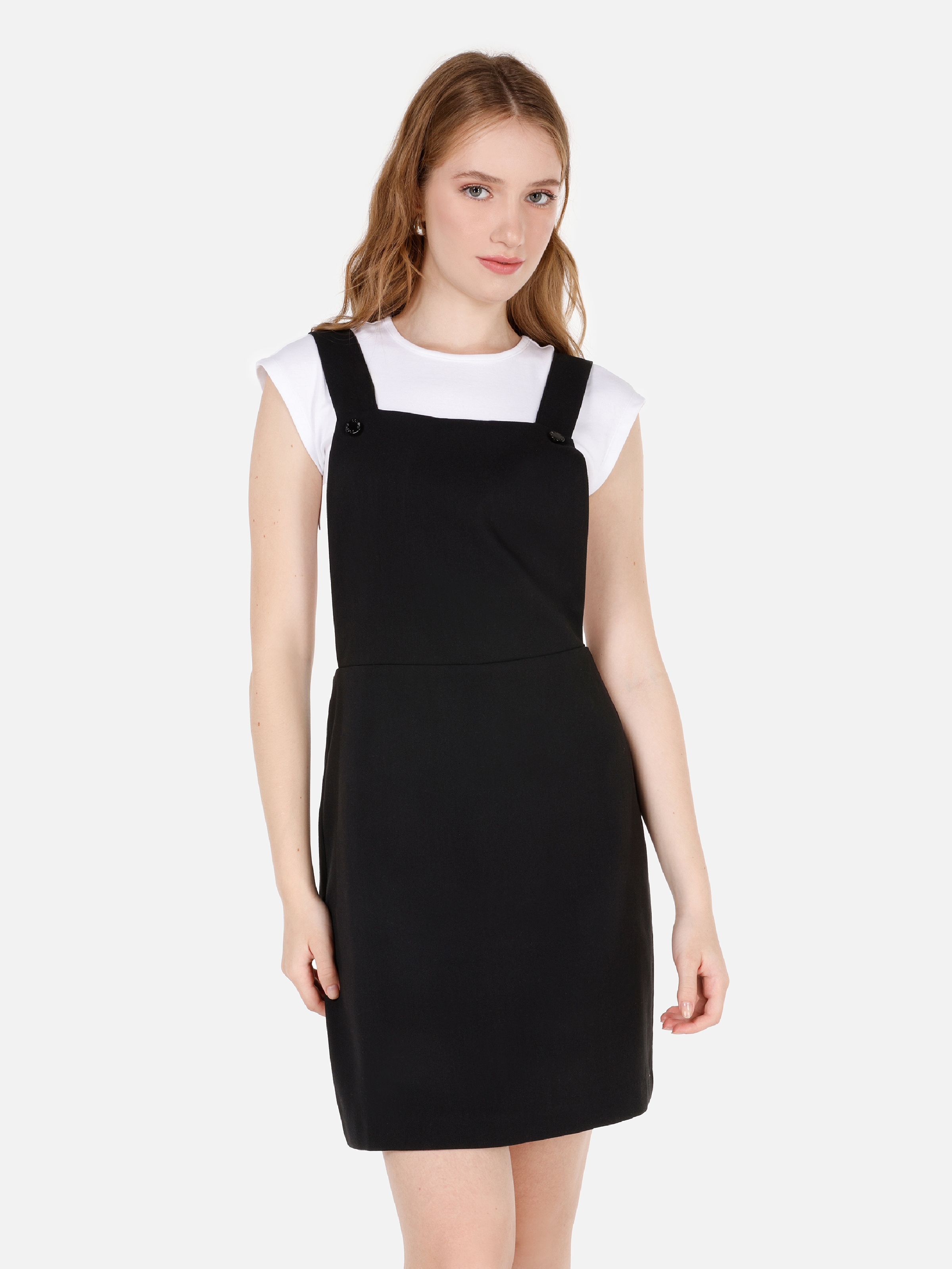 Afișați detalii pentru Rochie De Dama Negru Regular Fit  CL1070883