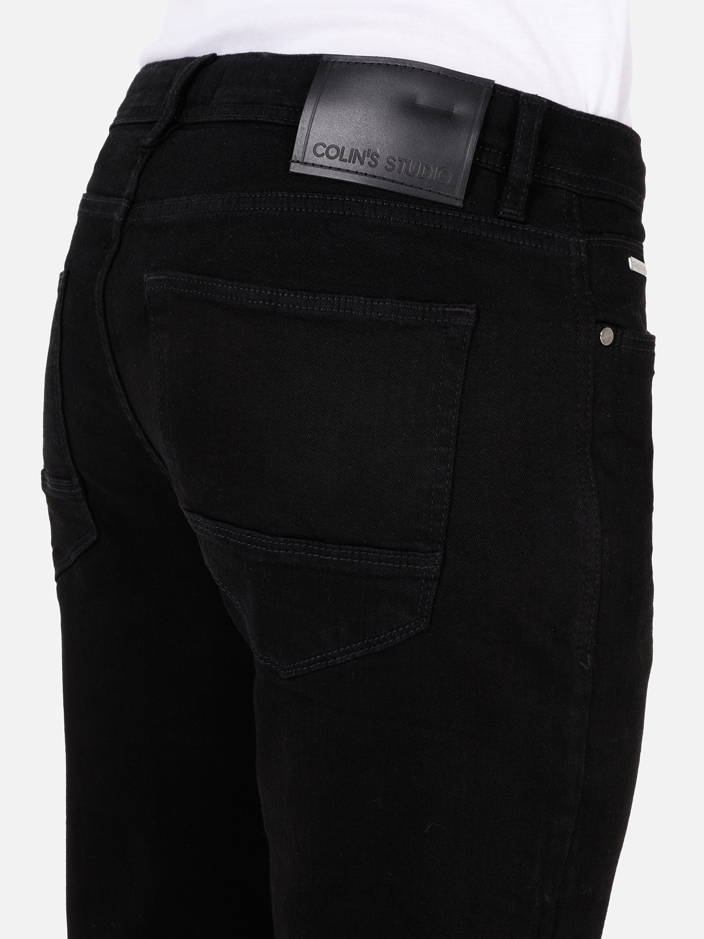 Afișați detalii pentru Pantaloni De Barbati Denim Regular Fit 045 DAVID CL1070595