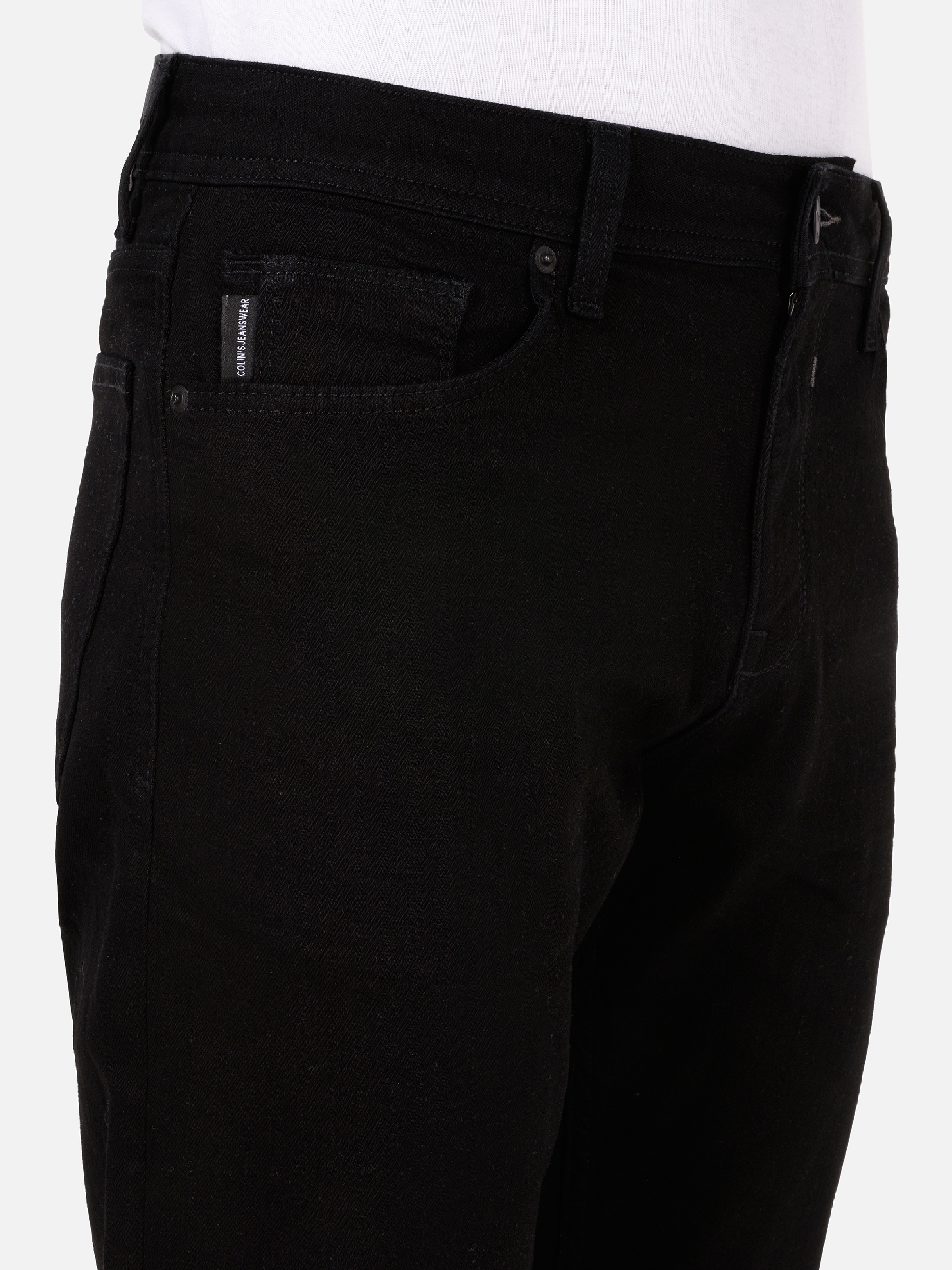 Afișați detalii pentru Pantaloni De Barbati Negru Regular Fit 067 JACK CL1071698