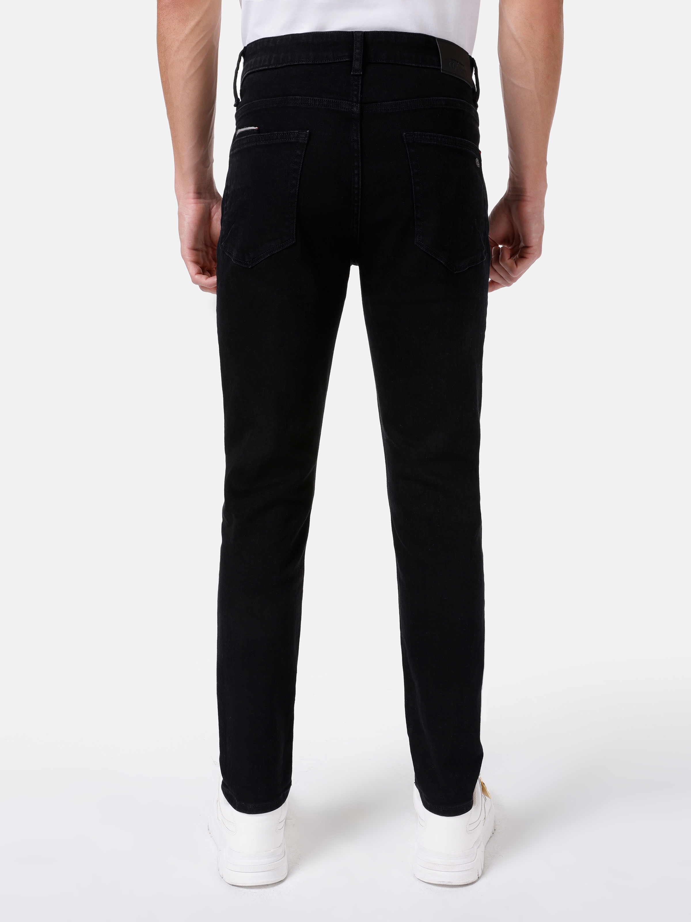 Afișați detalii pentru Pantaloni De Barbati Negru Skinny Fit  CL1067180