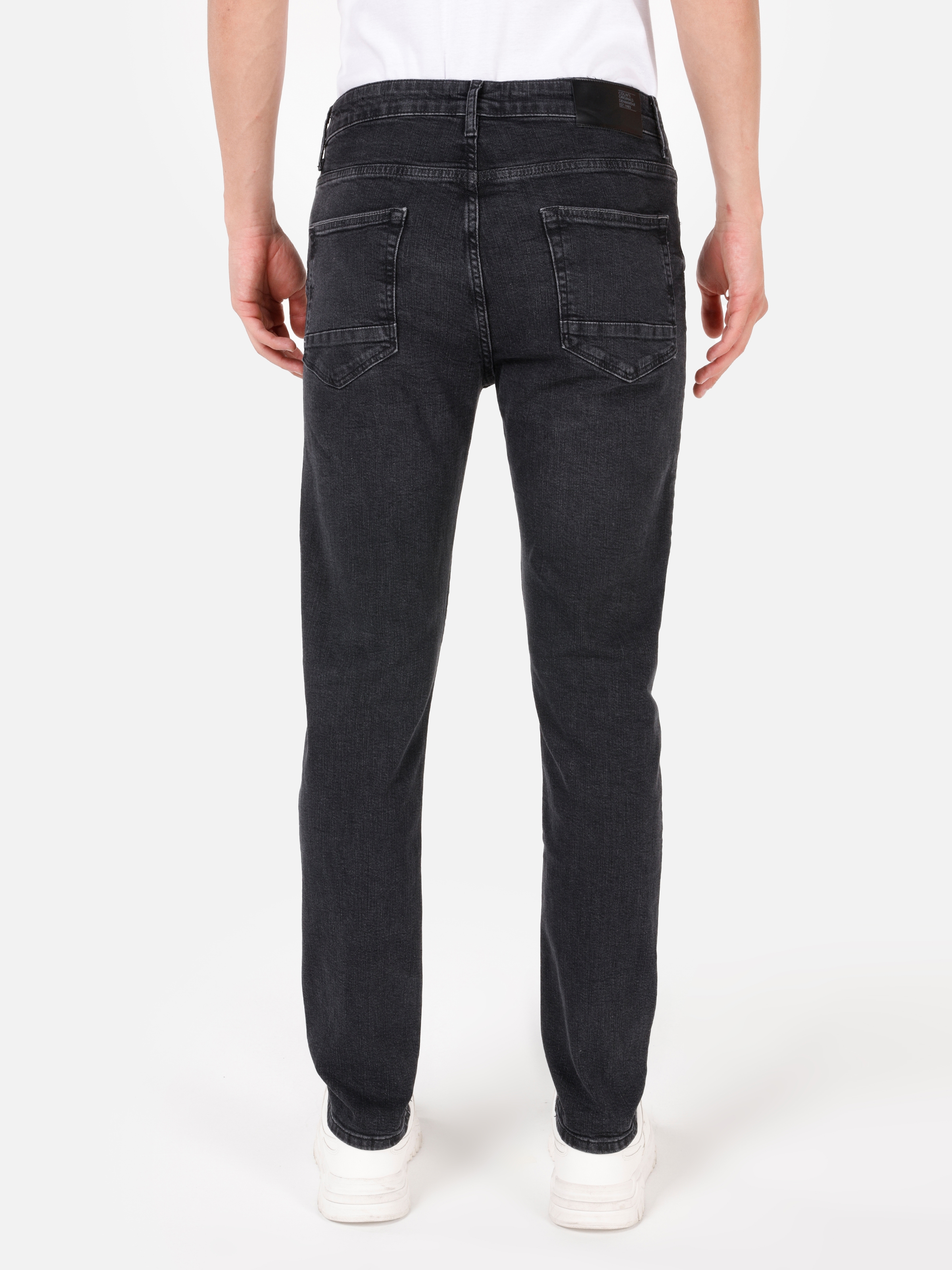 Afișați detalii pentru Pantaloni De Barbati Negru Skinny Fit  CL1070610