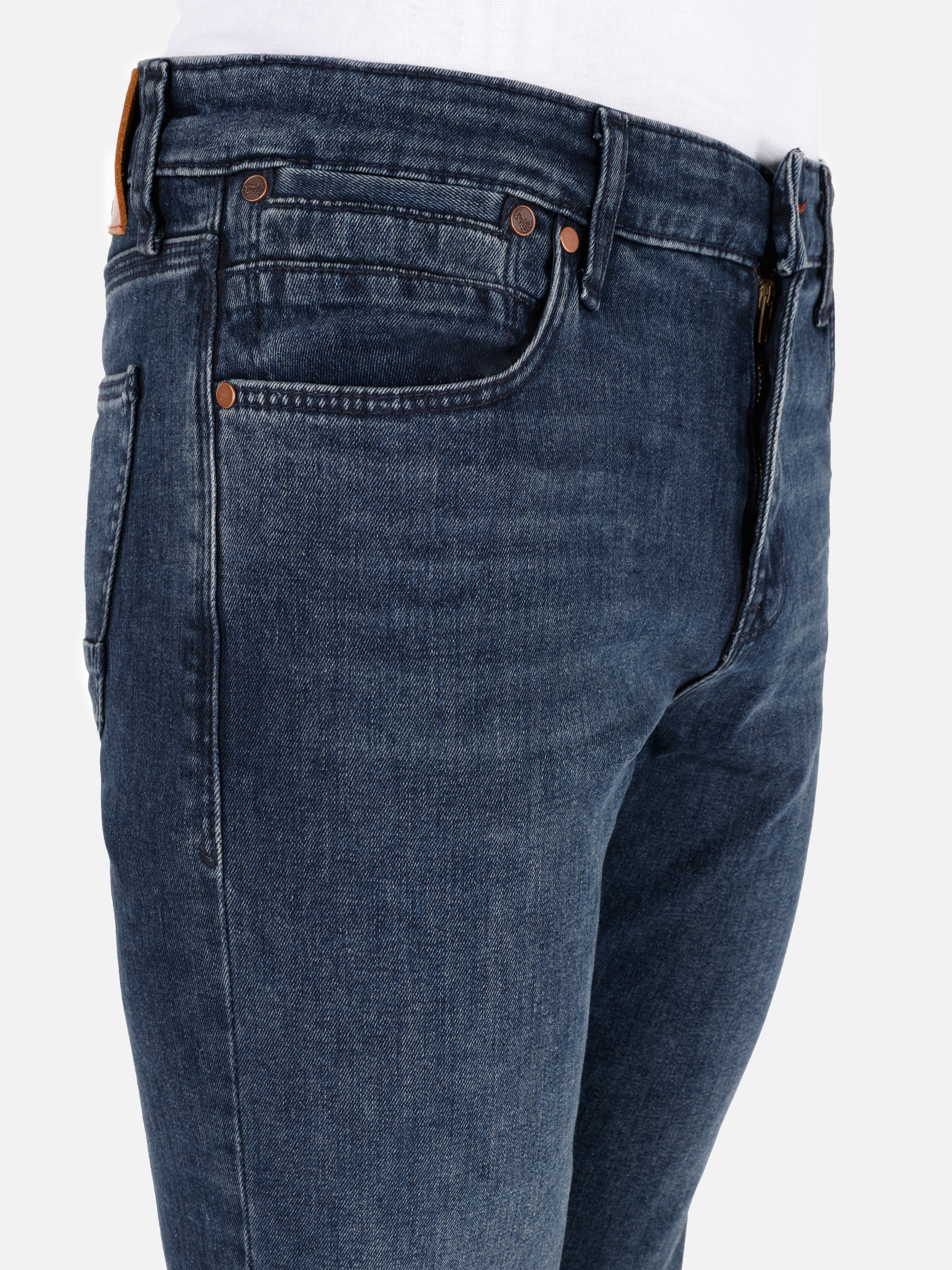 Afișați detalii pentru Pantaloni De Barbati Denim Slim Fit 041 DANNY CL1071799