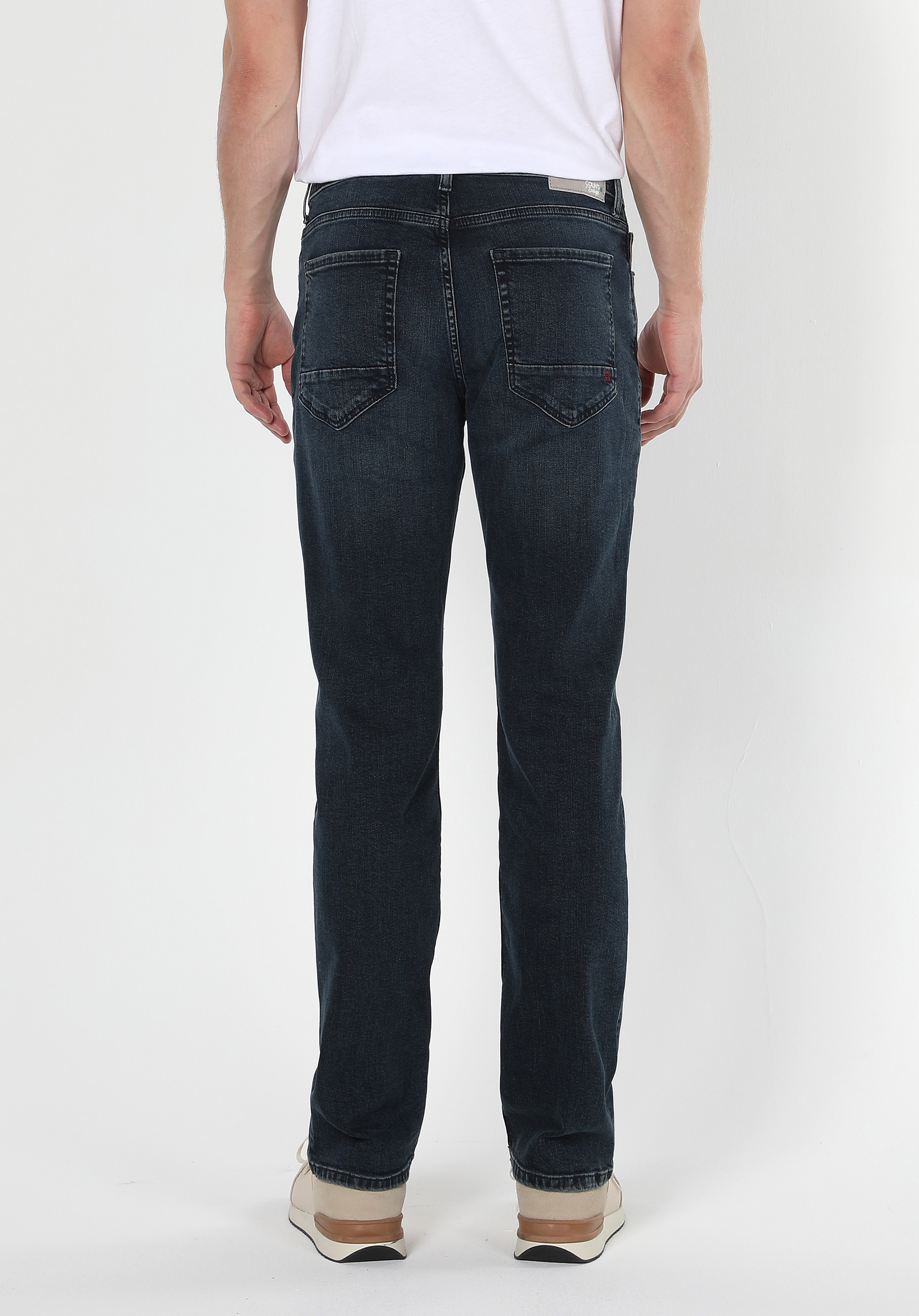 Afișați detalii pentru Pantaloni De Barbati Denim Regular Fit 045 DAVID CL1061525