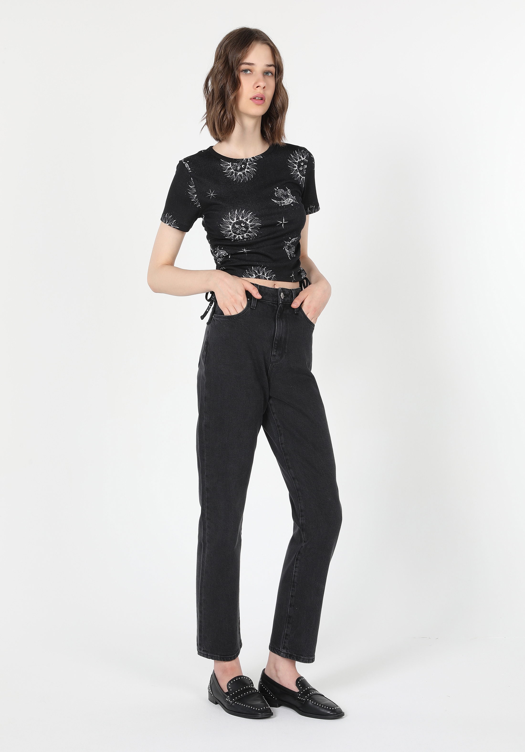 Afișați detalii pentru Pantaloni De Dama Denim  884 LAUREN CL1060460