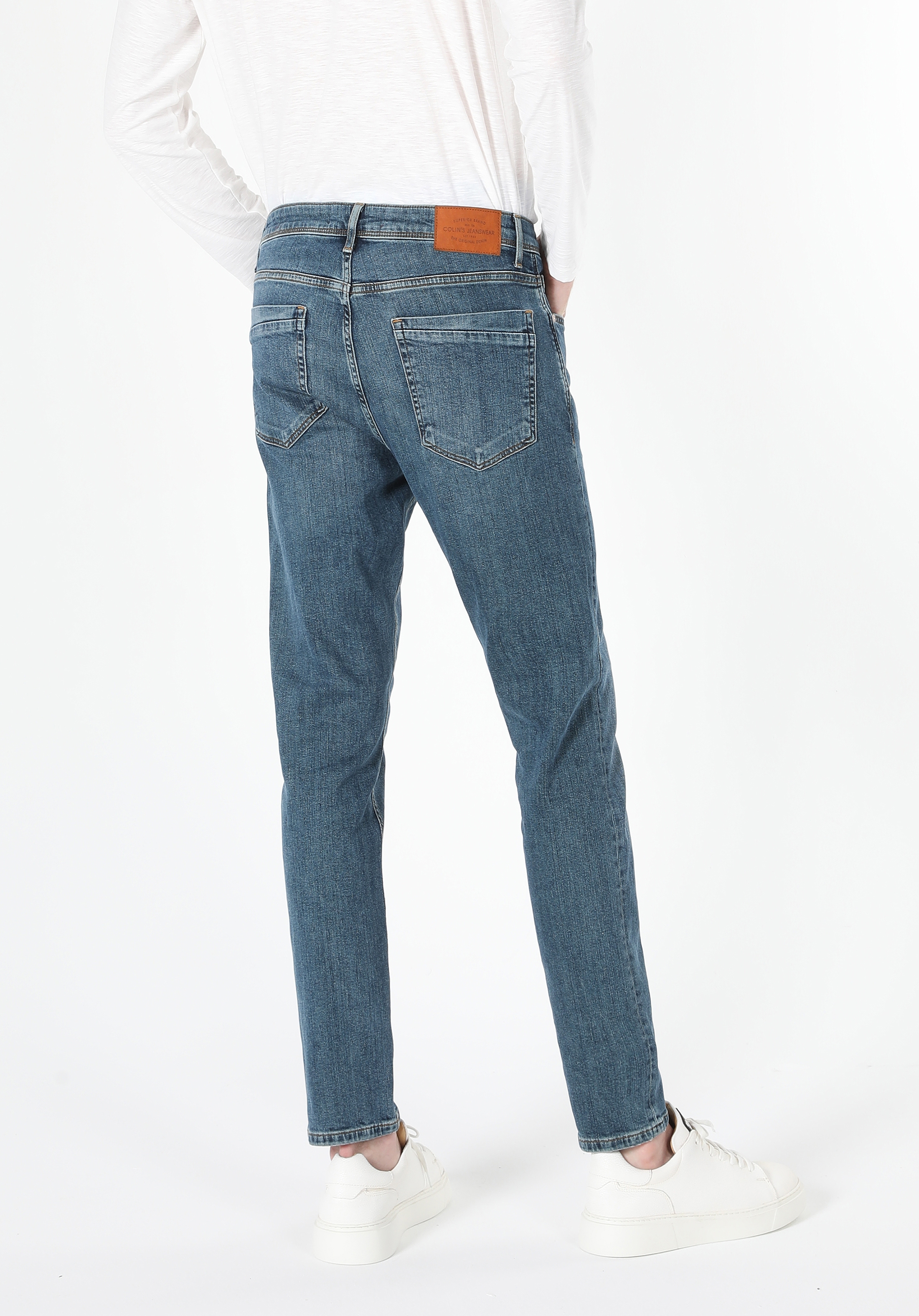 Afișați detalii pentru Pantaloni De Barbati Denim Regular Fit 067 JACK CL1060512