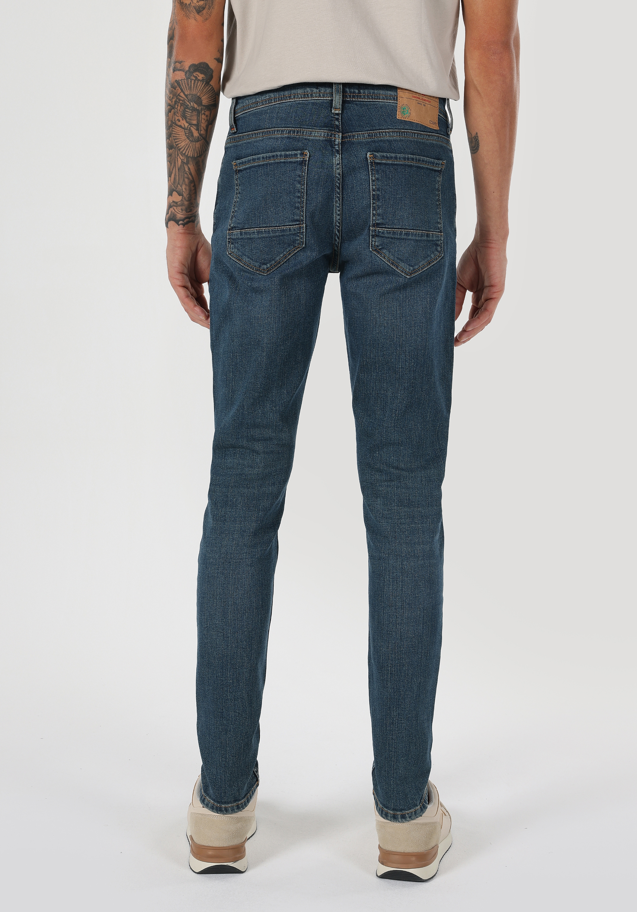 Afișați detalii pentru Pantaloni De Barbati Denim Slim Fit 041 DANNY CL1061332