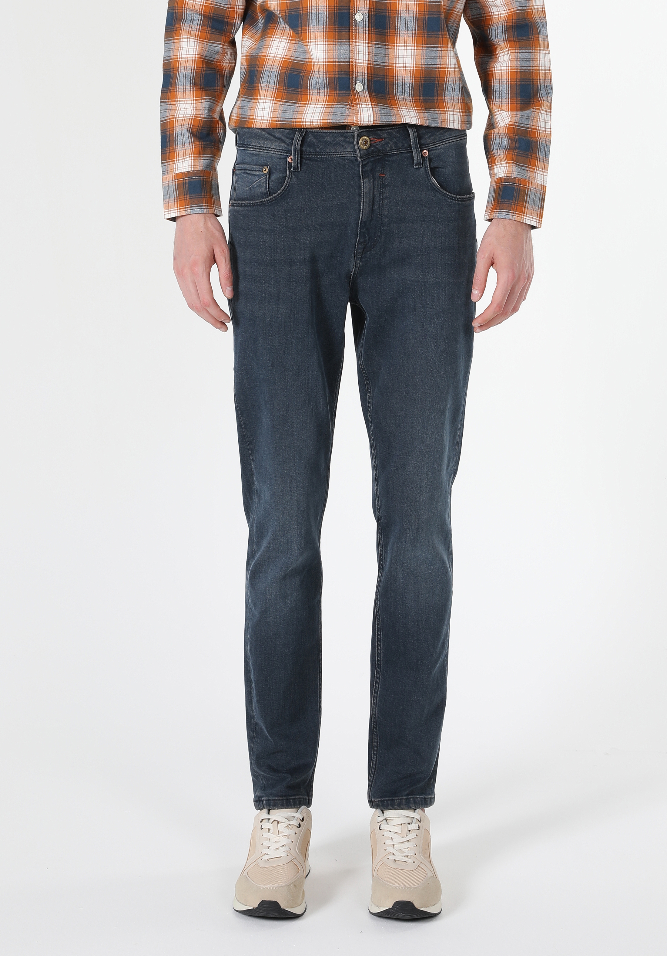 Afișați detalii pentru Pantaloni De Barbati Denim Regular Fit 067 JACK CL1060600