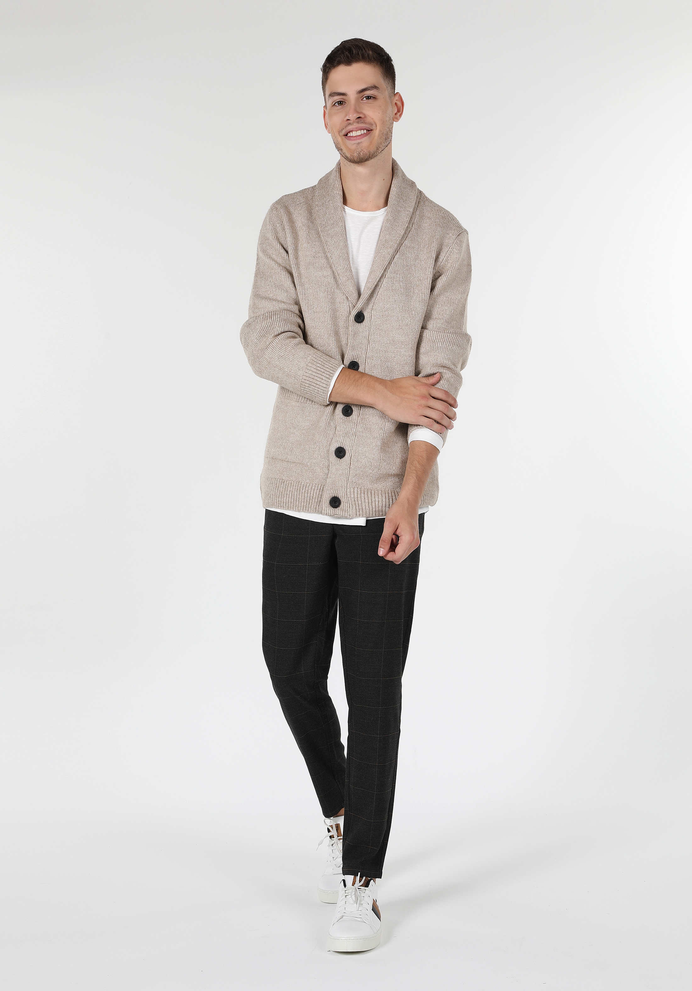 Afișați detalii pentru Cardigan De Barbati Maro Slim Fit  CL1059692