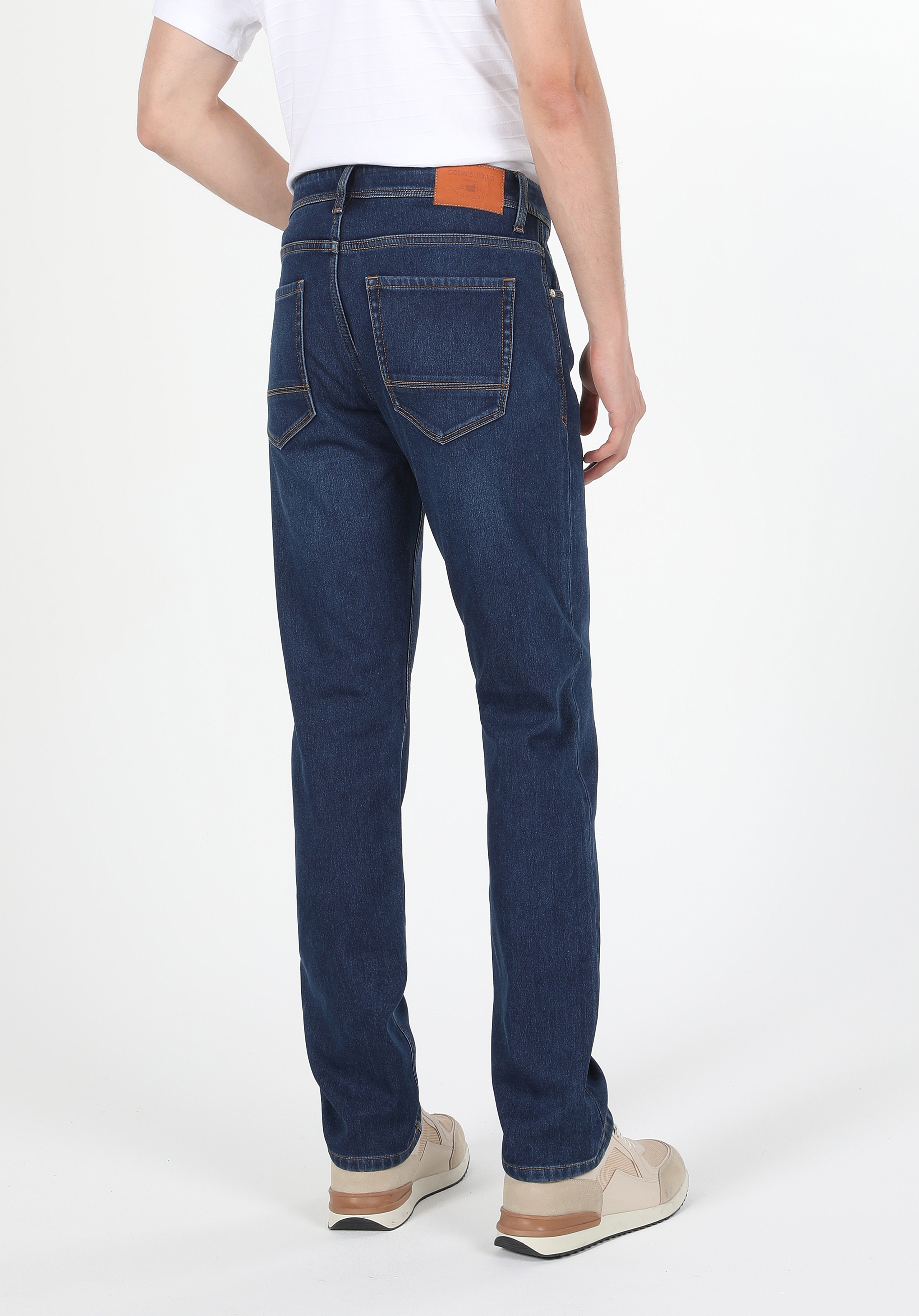 Afișați detalii pentru Pantaloni De Barbati Denim Regular Fit 045 DAVID CL1060739