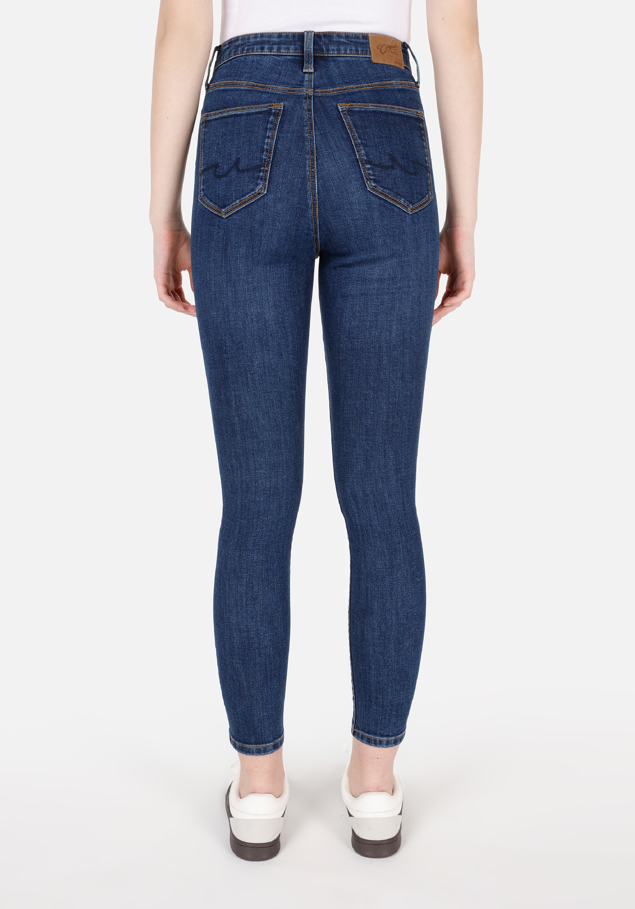 Afișați detalii pentru Pantaloni De Dama Denim Skinny Fit 760 DIANA CL1071322