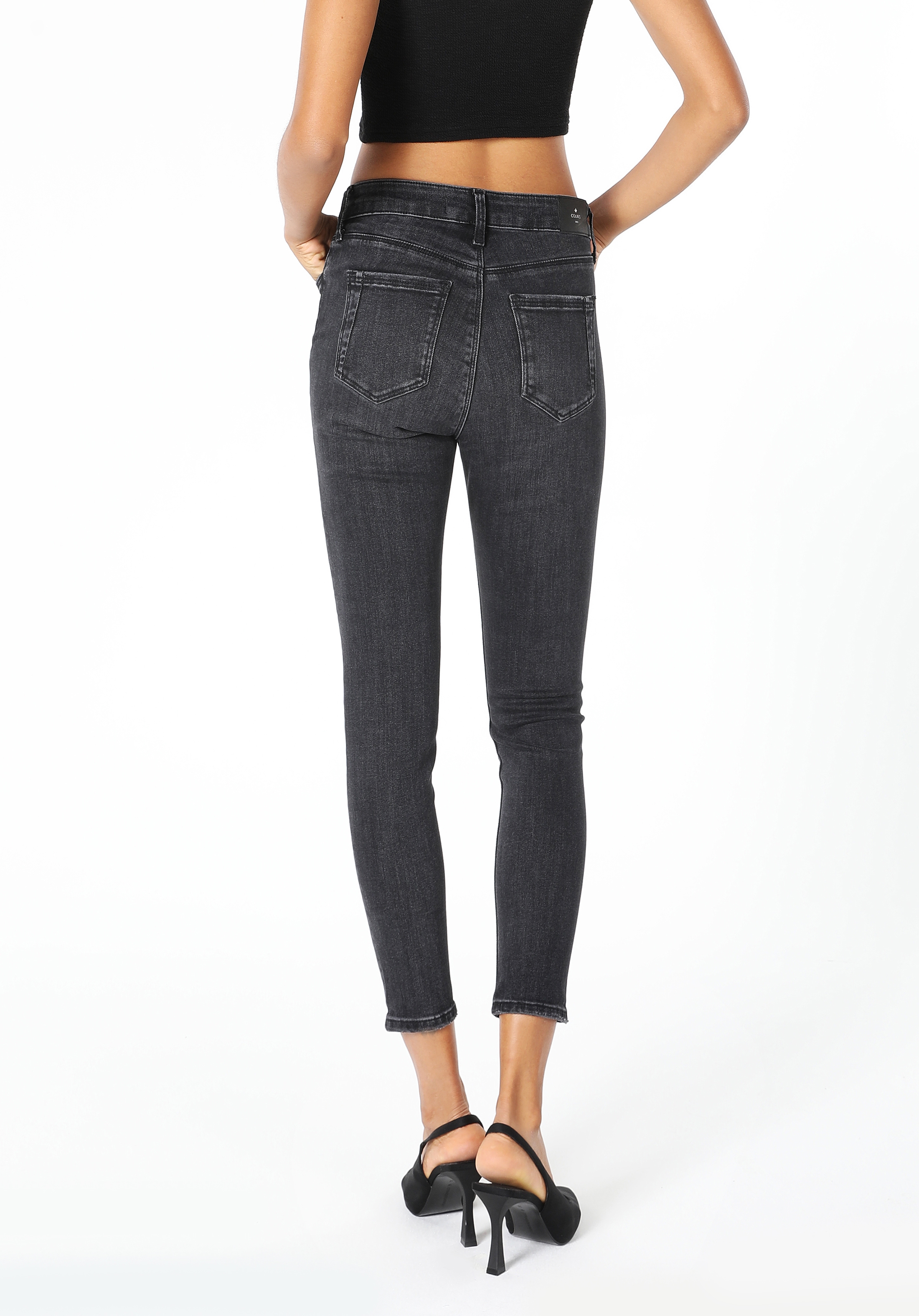 Afișați detalii pentru Pantaloni De Dama Denim Skinny Fit 759 LARA CL1061415