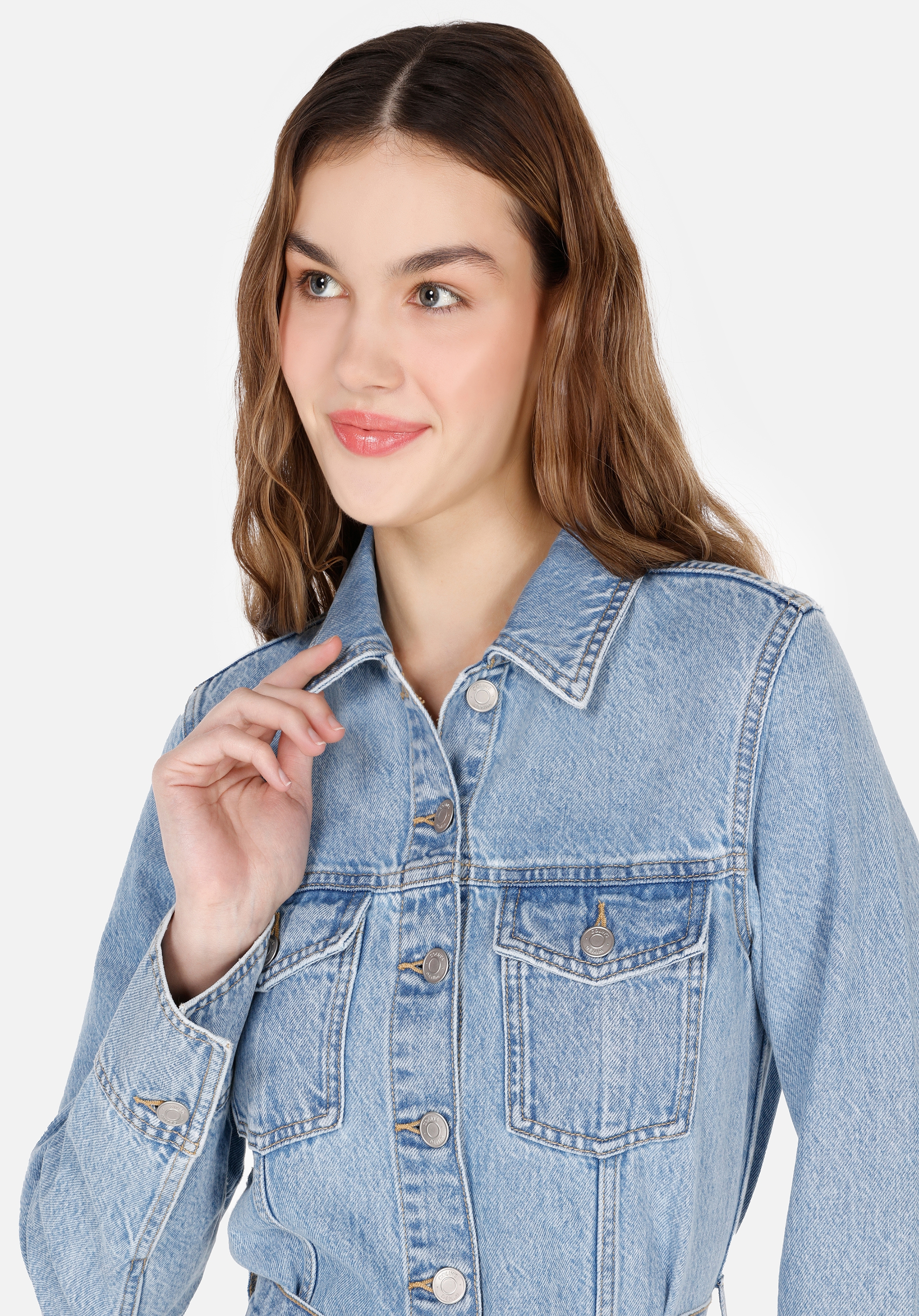 Afișați detalii pentru Rochie De Dama Denim Slim Fit  CL1070713