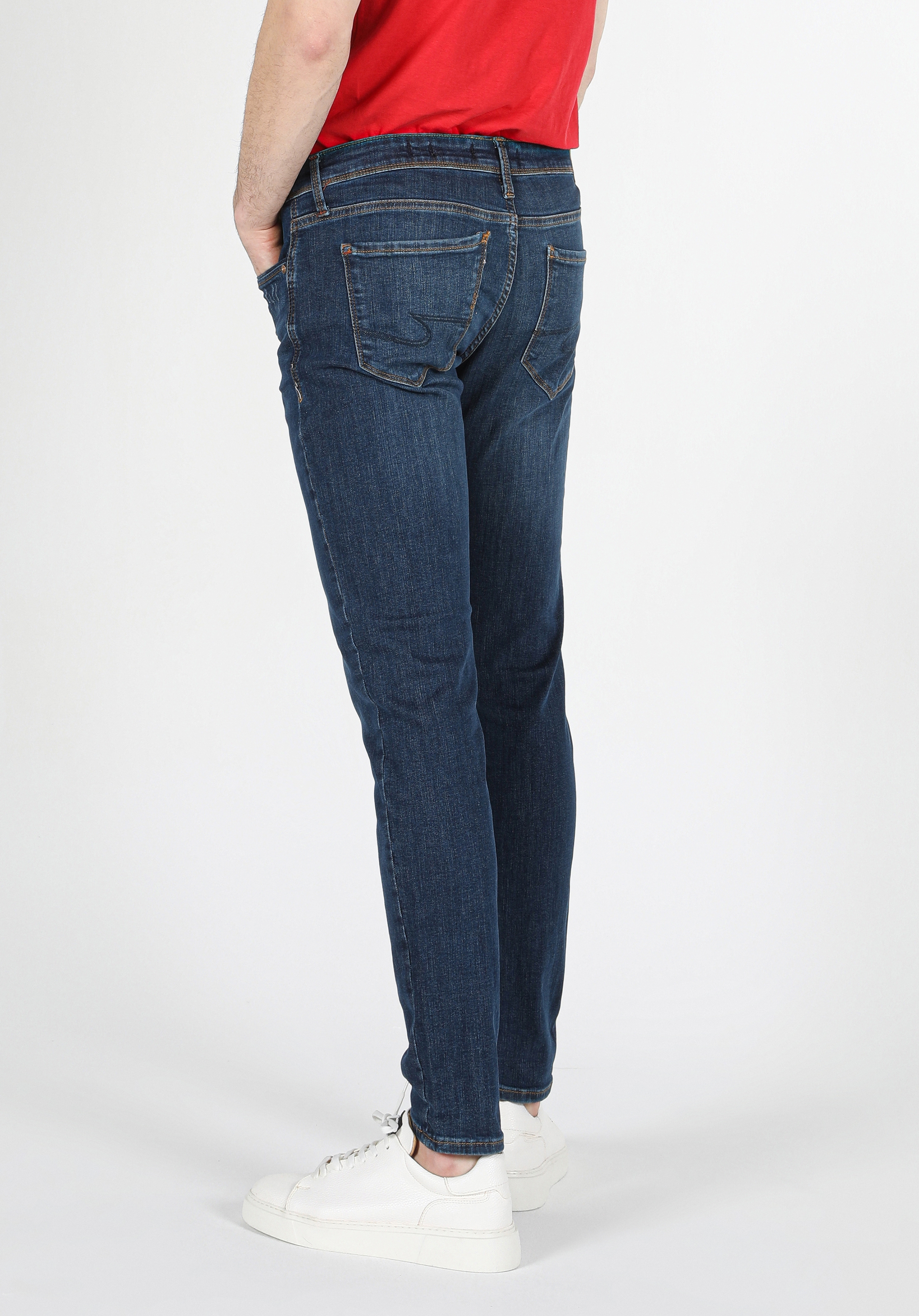 Afișați detalii pentru Pantaloni De Barbati Denim Slim Fit 041 DANNY CL1057855