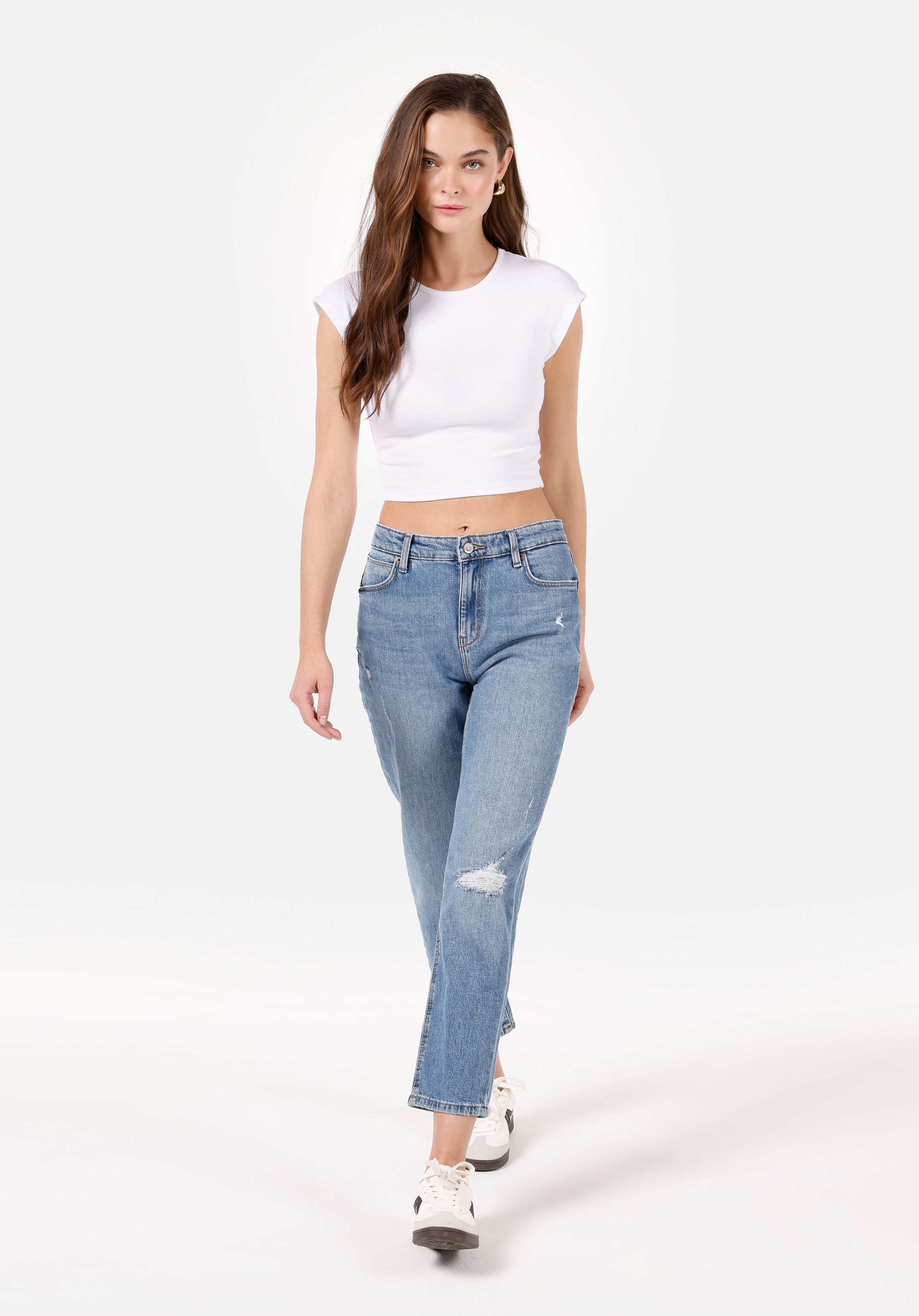 Afișați detalii pentru Pantaloni De Dama Denim Slim Fit 891 MAYA CL1071682