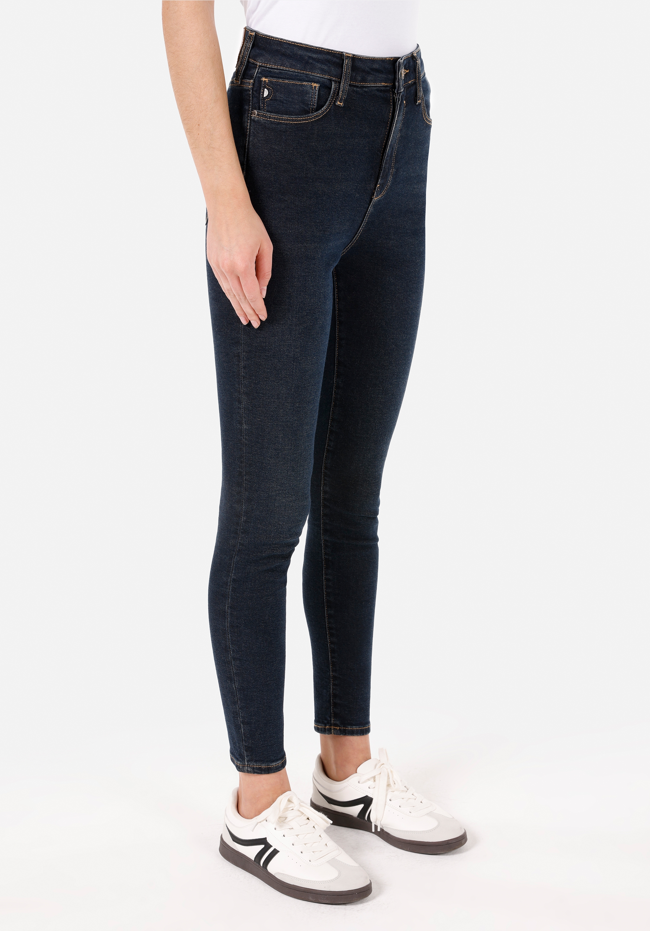 Afișați detalii pentru Pantaloni De Dama Denim Skinny Fit 760 DIANA CL1071499