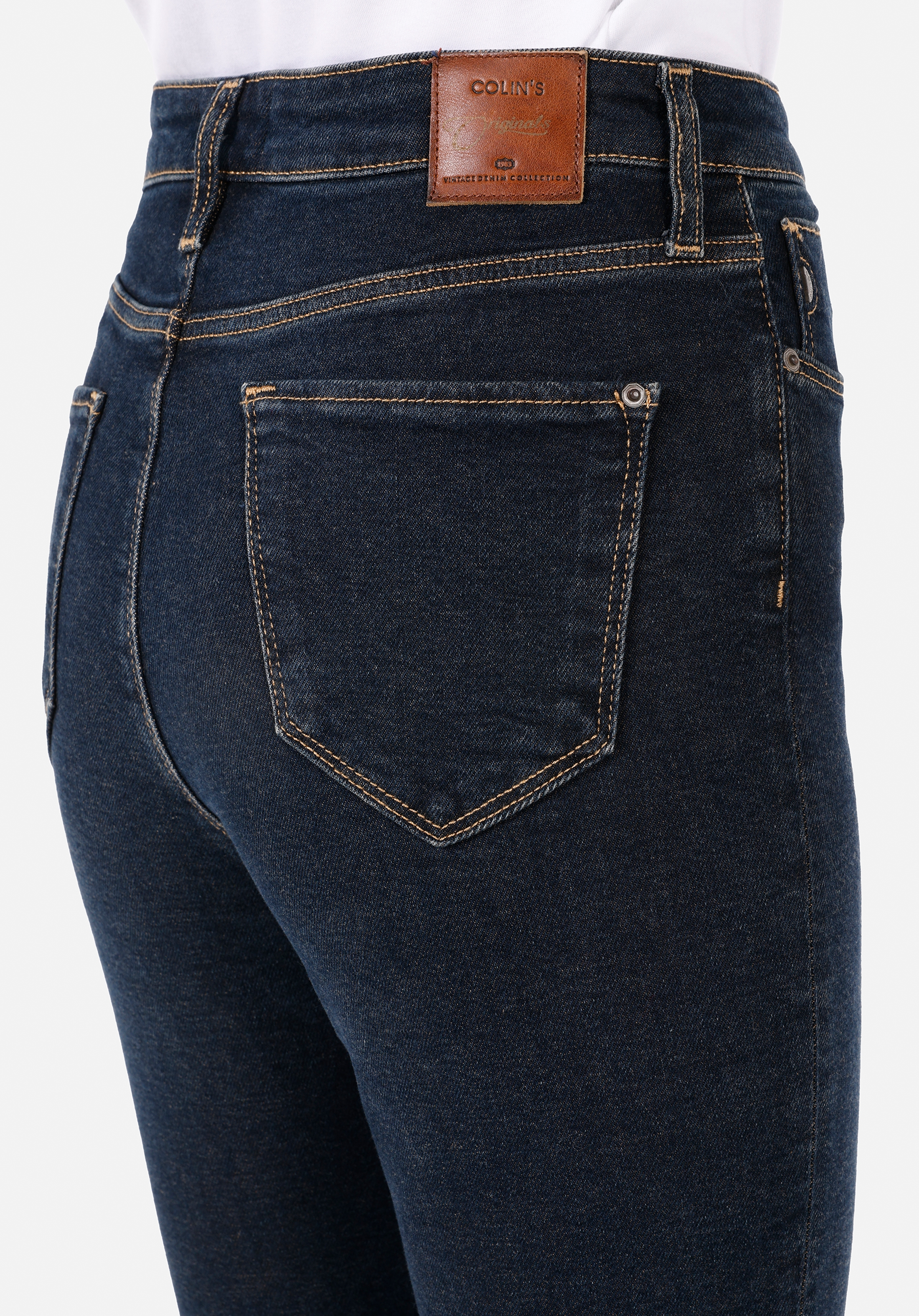 Afișați detalii pentru Pantaloni De Dama Denim Skinny Fit 760 DIANA CL1071499