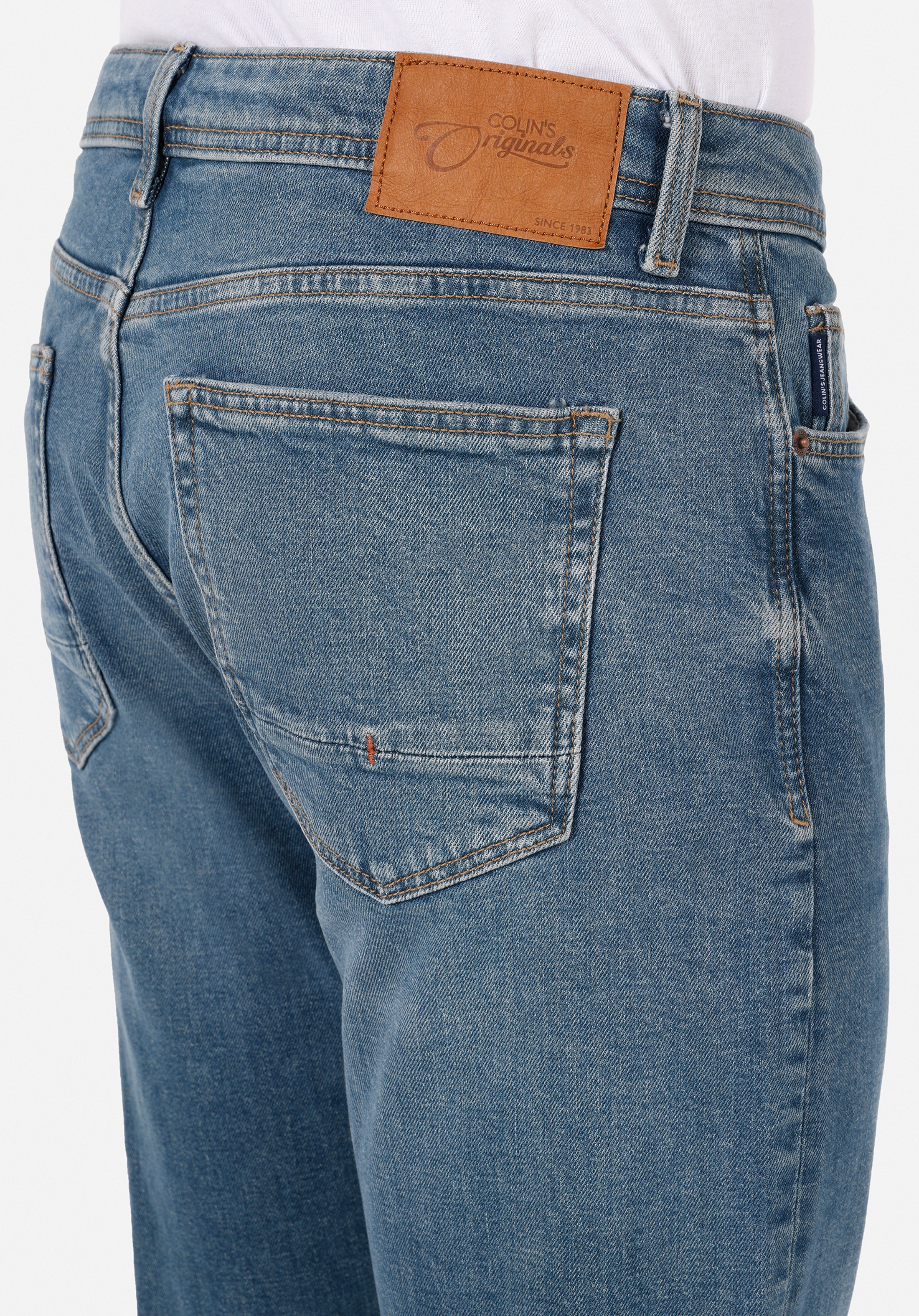 Afișați detalii pentru Pantaloni De Barbati Verde Regular Fit 067 JACK CL1071242