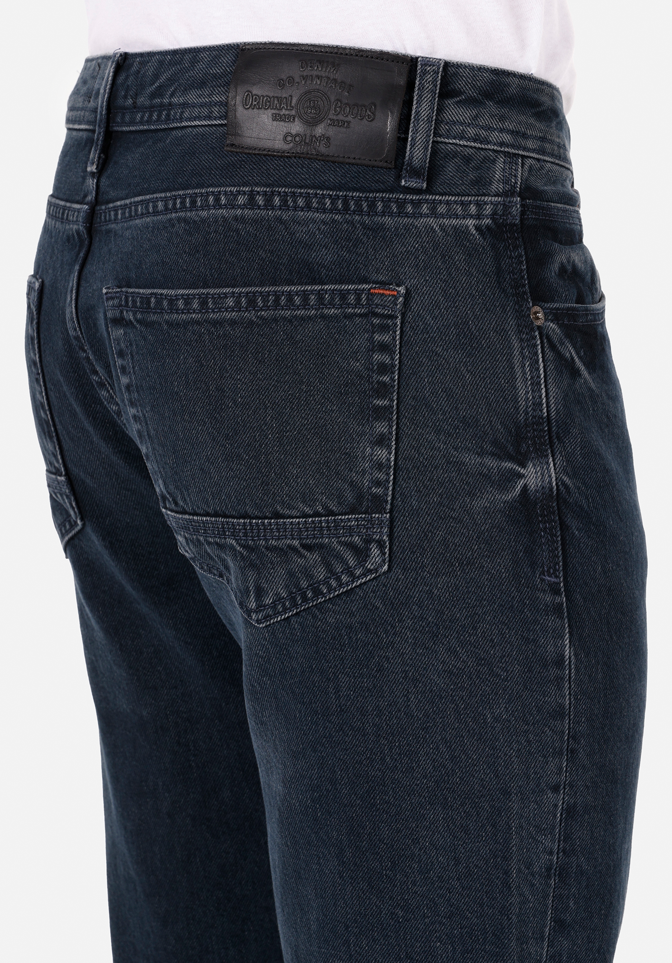 Afișați detalii pentru Pantaloni De Barbati Denim Regular Fit 045 DAVID CL1071294