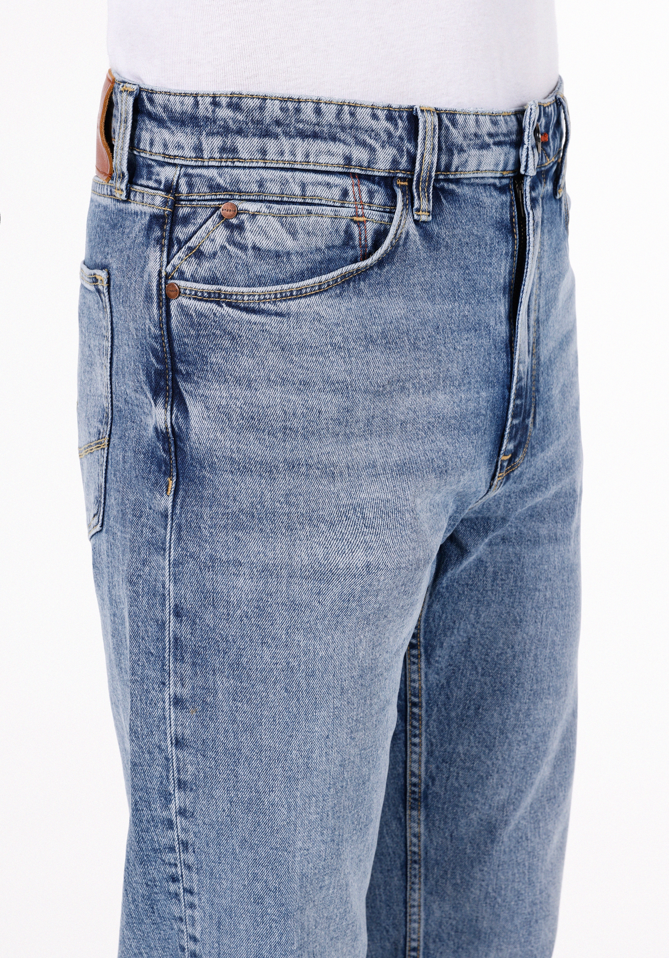 Afișați detalii pentru Pantaloni De Barbati Denim  042 JOHN CL1072837