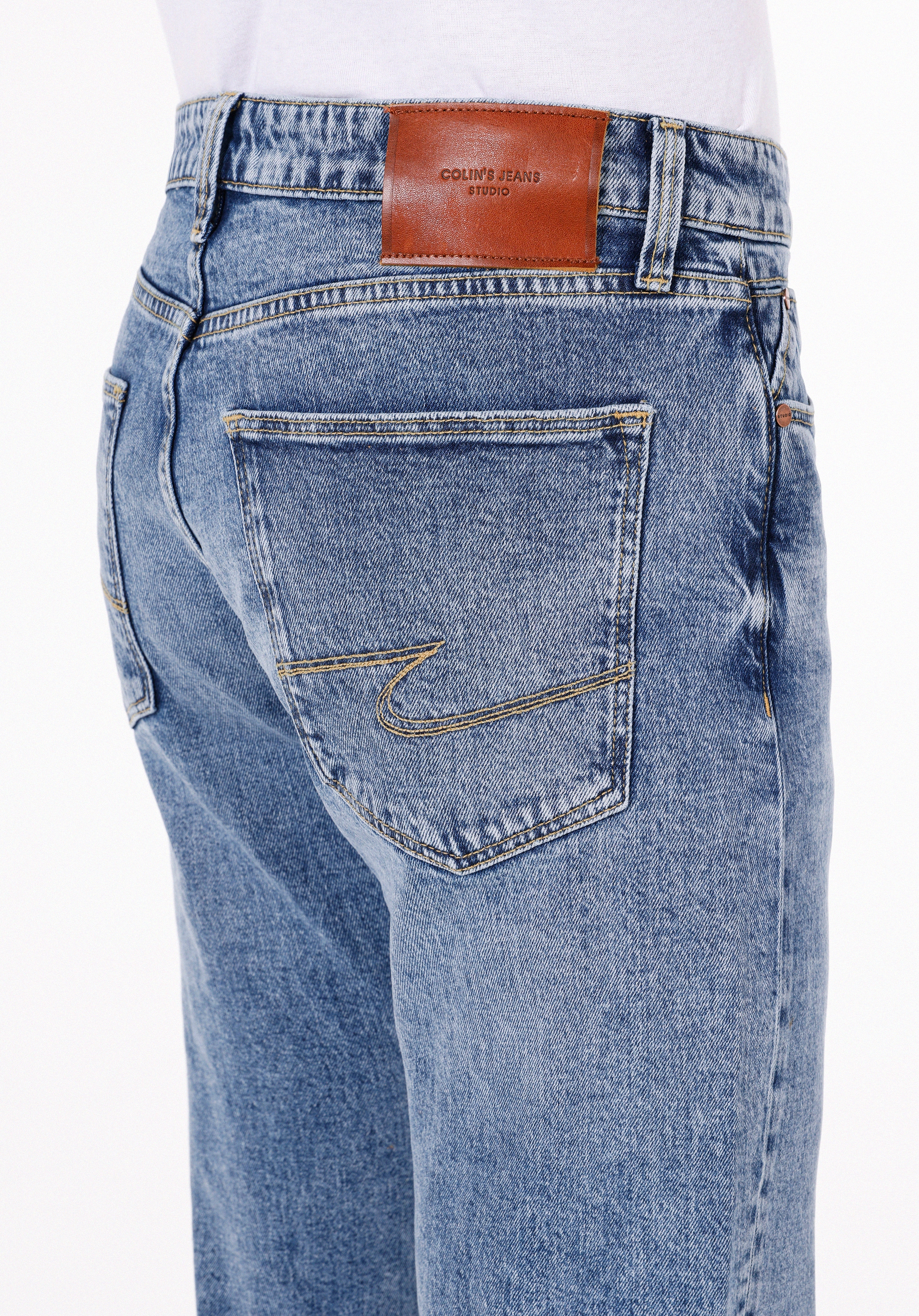 Afișați detalii pentru Pantaloni De Barbati Denim  042 JOHN CL1072837