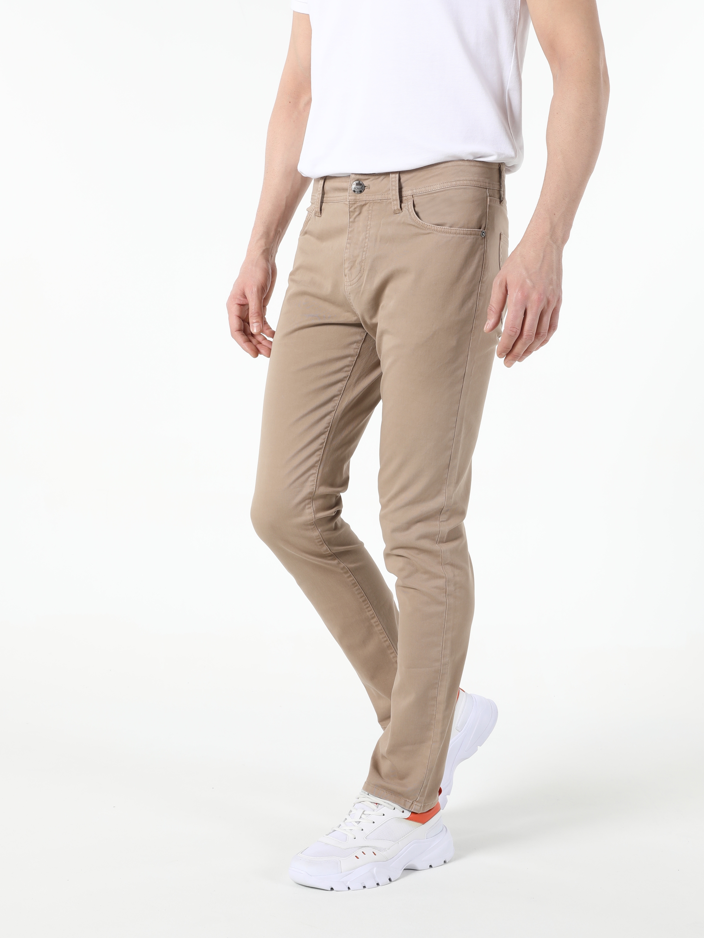 Afișați detalii pentru Camel Barbati Pantaloni Straight Fit