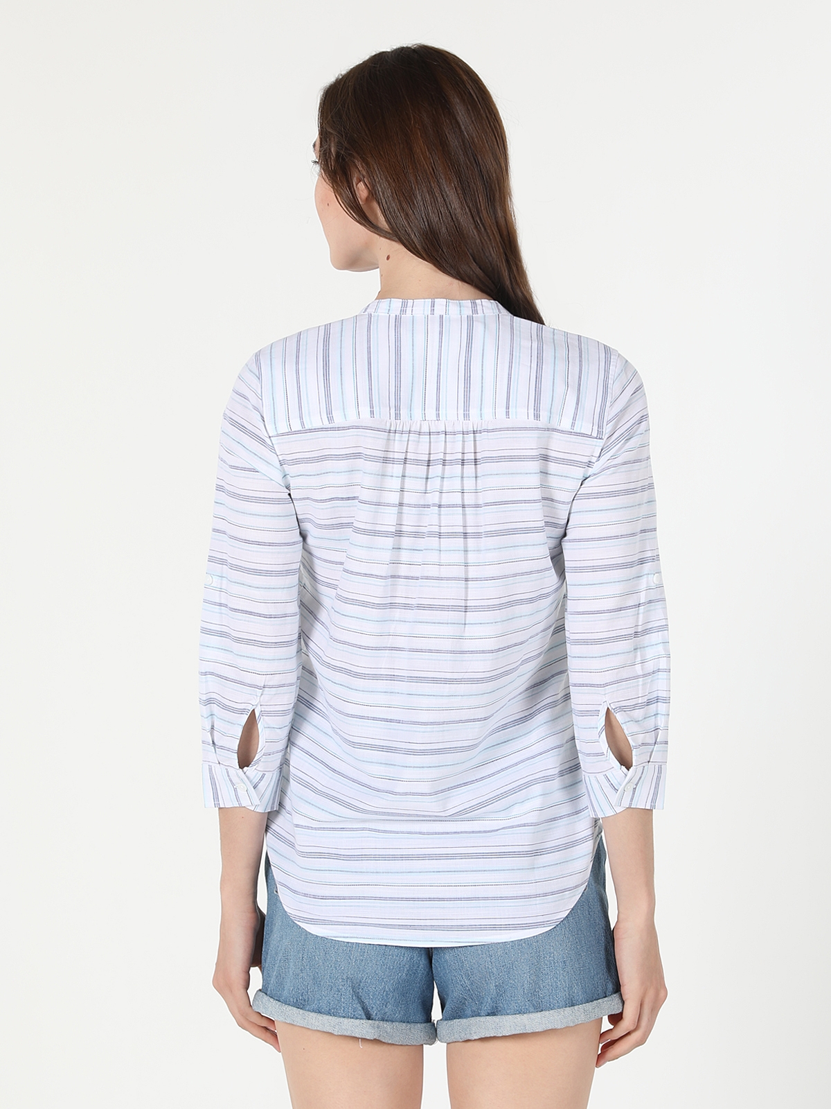Afișați detalii pentru Bluza Cu Maneca Lunga De Dama Multicolor Regular Fit 