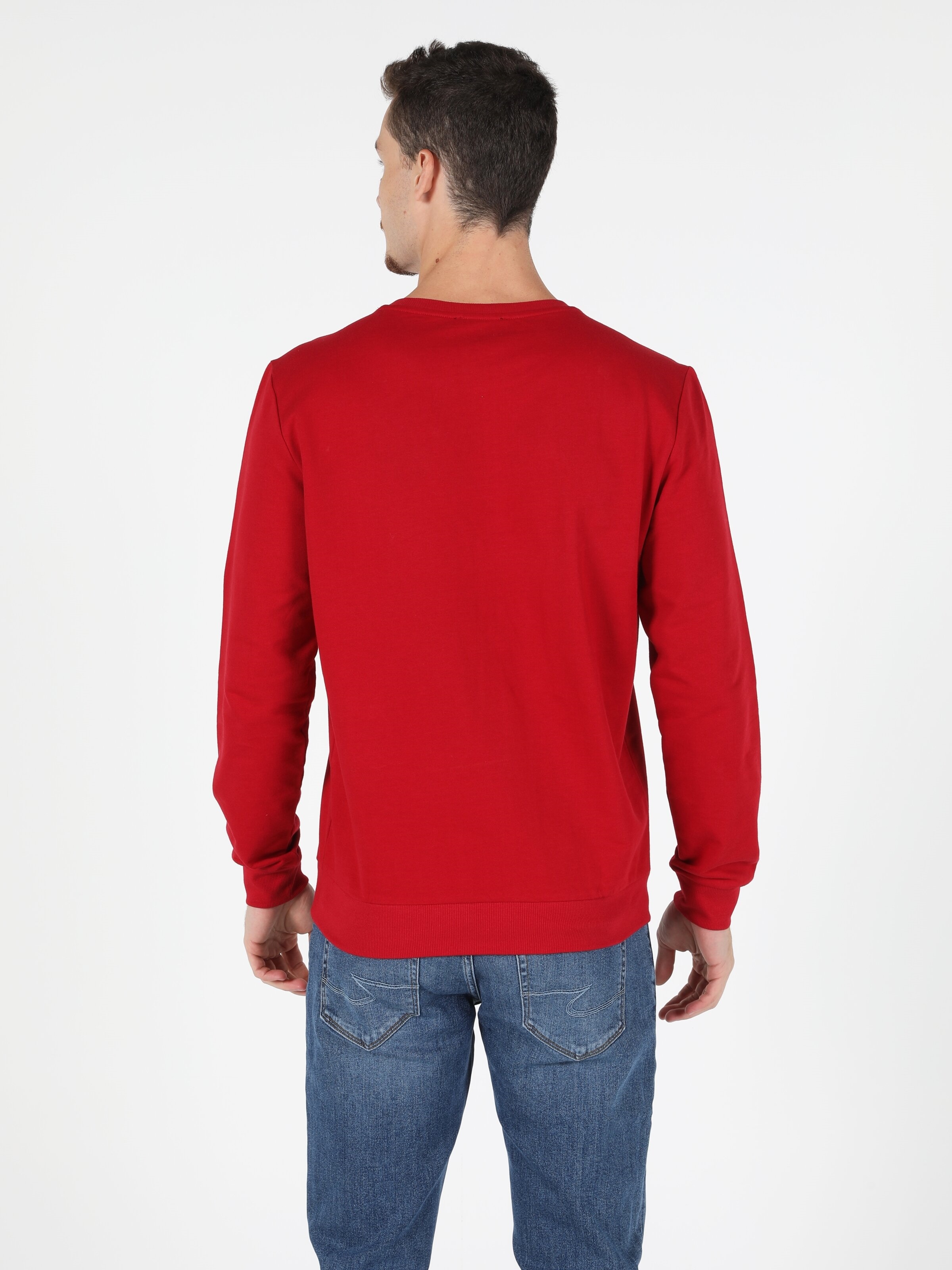 Afișați detalii pentru Swater / Bluza De Barbati Roşu Regular Fit 