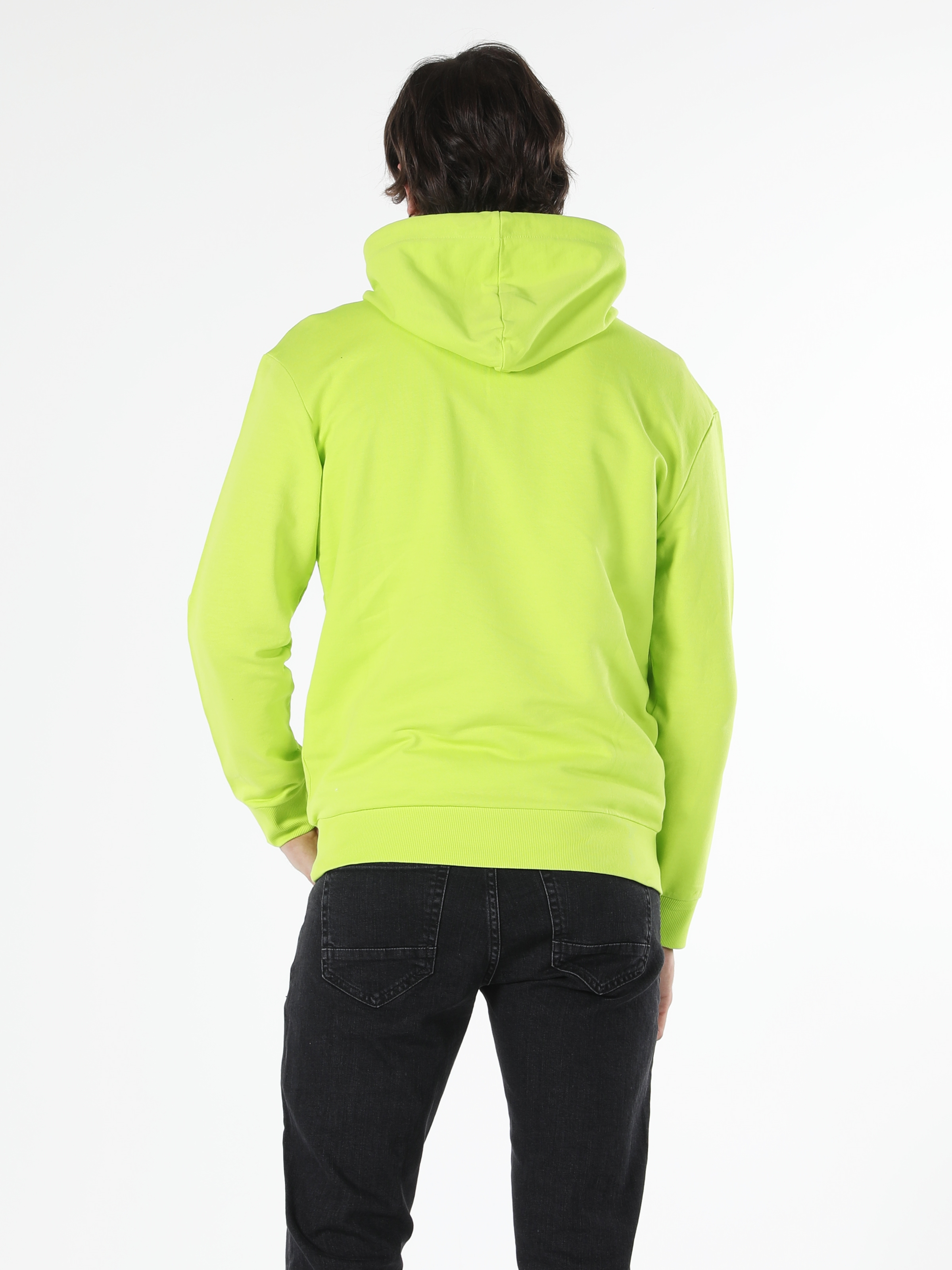 Afișați detalii pentru Swater / Bluza De Barbati Verde Comfort Fit 