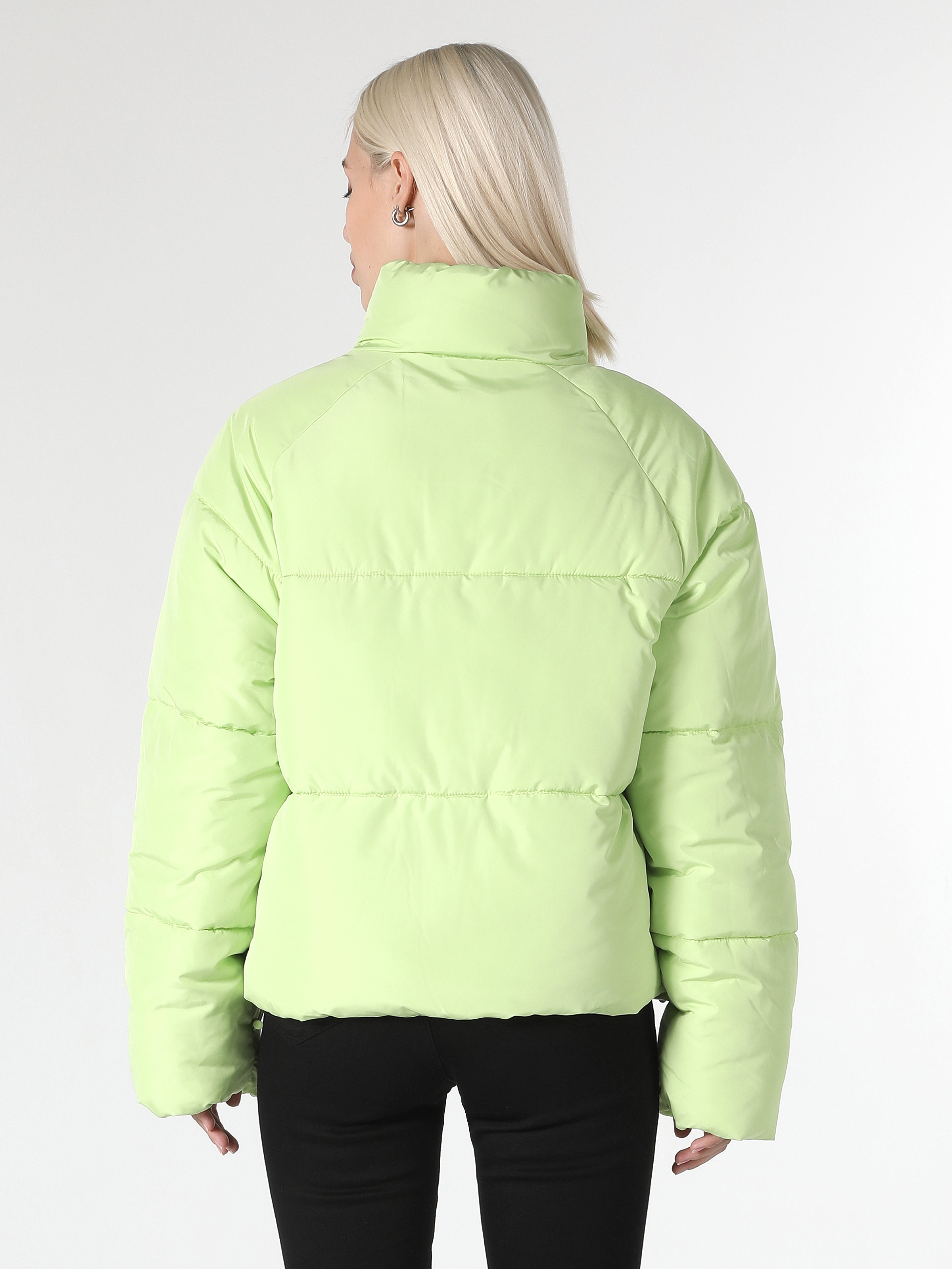 Afișați detalii pentru Jacheta De Dama Verde Regular Fit 