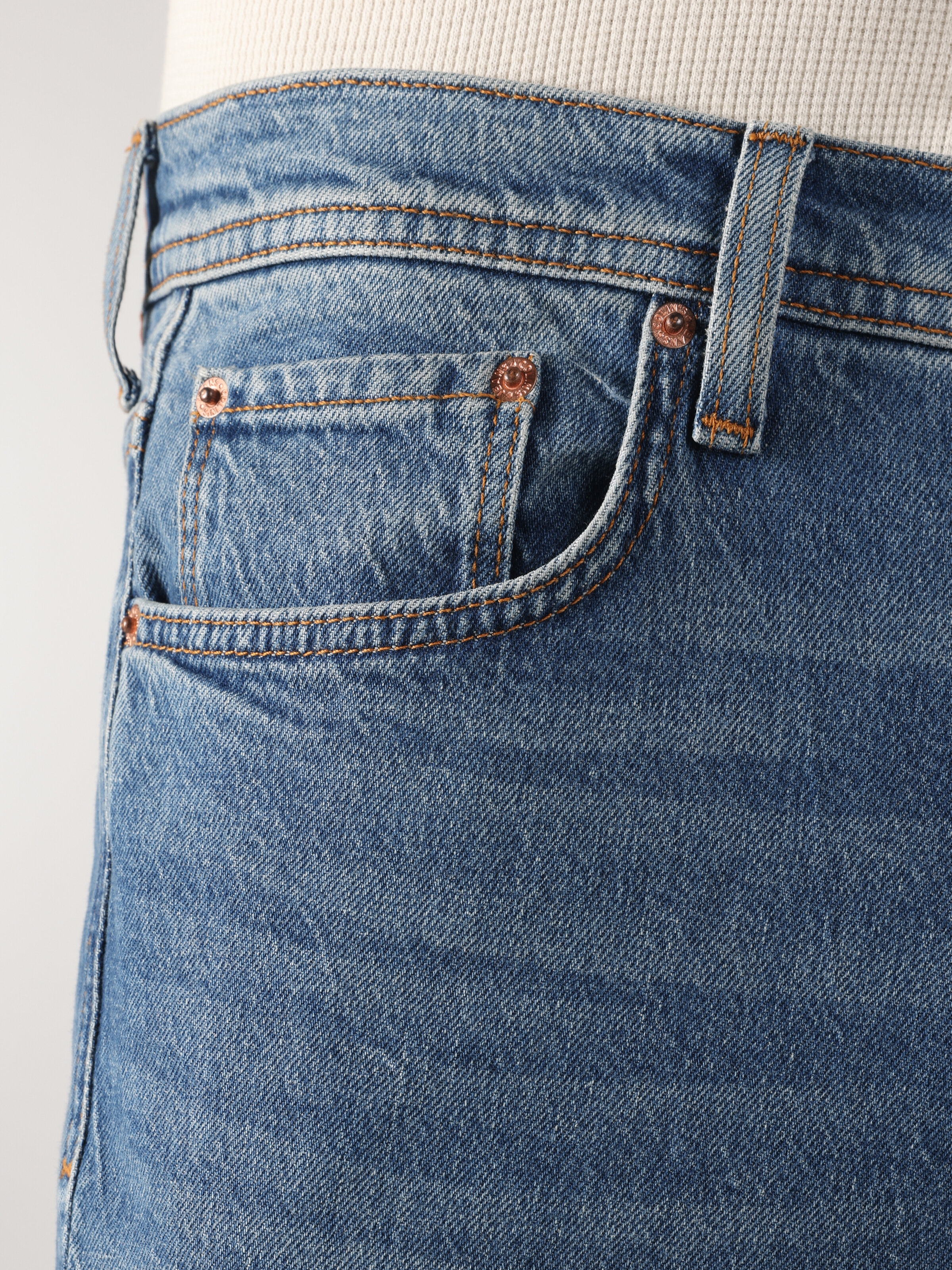 Afișați detalii pentru Pantaloni De Barbati Albastru  