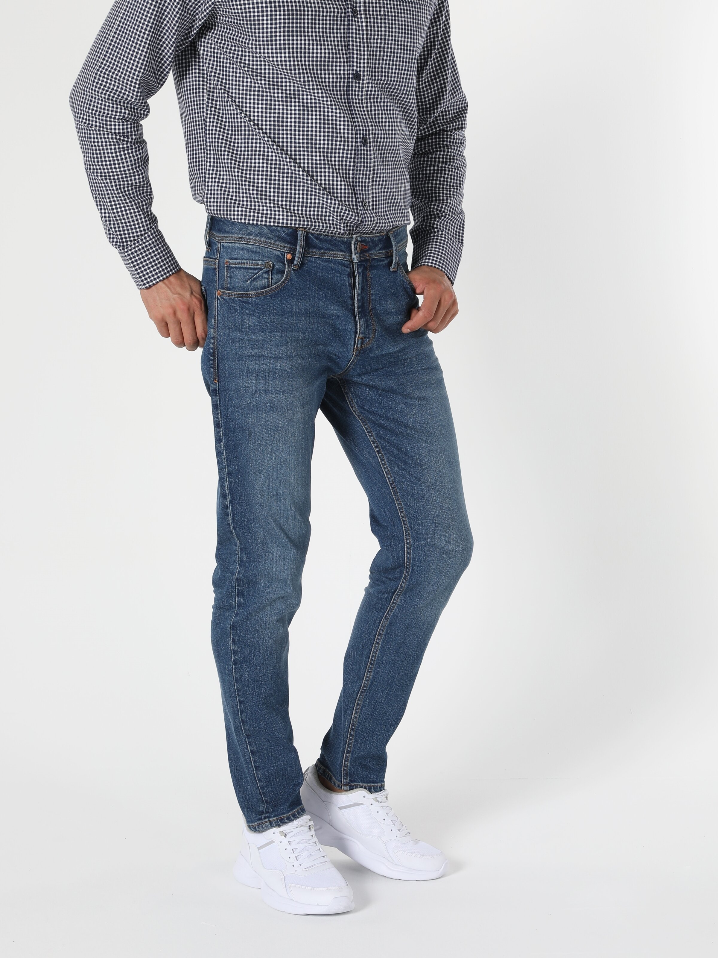 Afișați detalii pentru Pantaloni De Barbati Denim Regular Fit 067 JACK