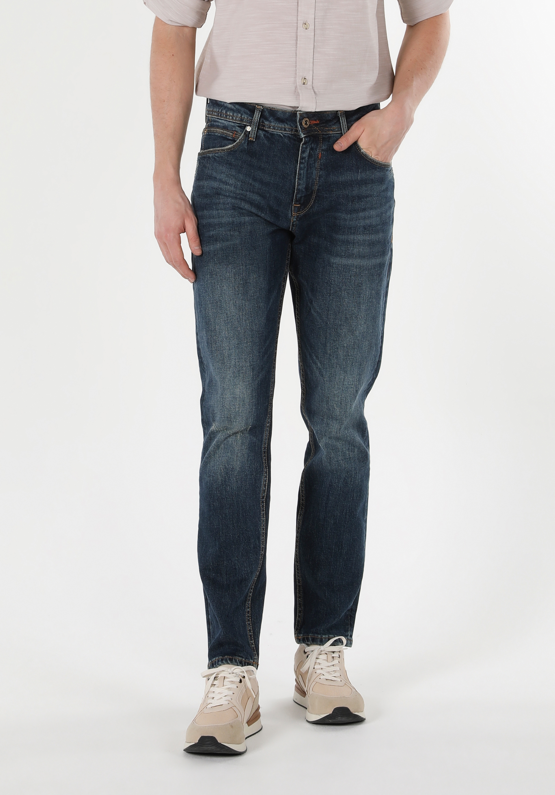 Afișați detalii pentru Pantaloni De Barbati Denim Regular Fit 067 Jack