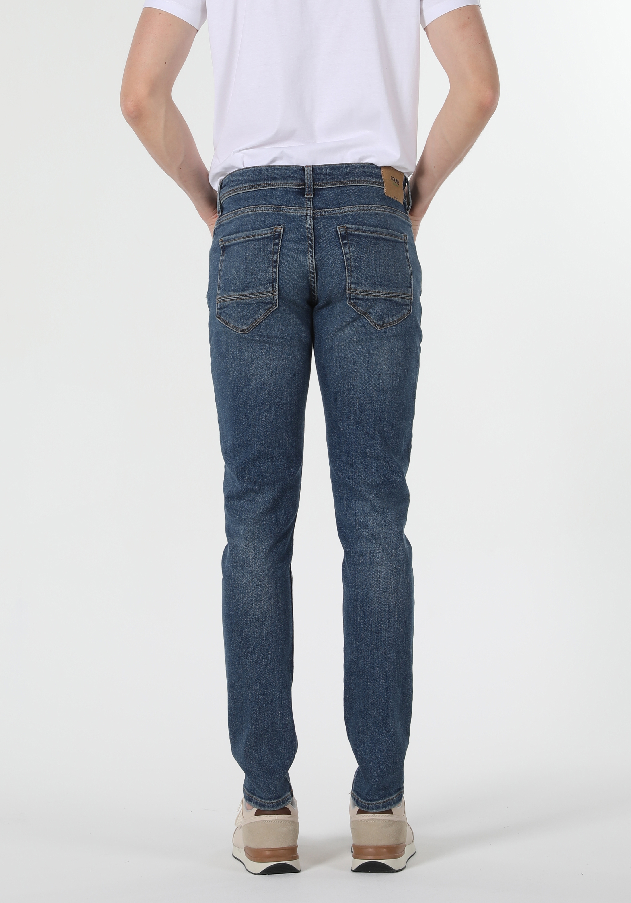 Afișați detalii pentru Pantaloni De Barbati Denim Slim Fit 041 Danny