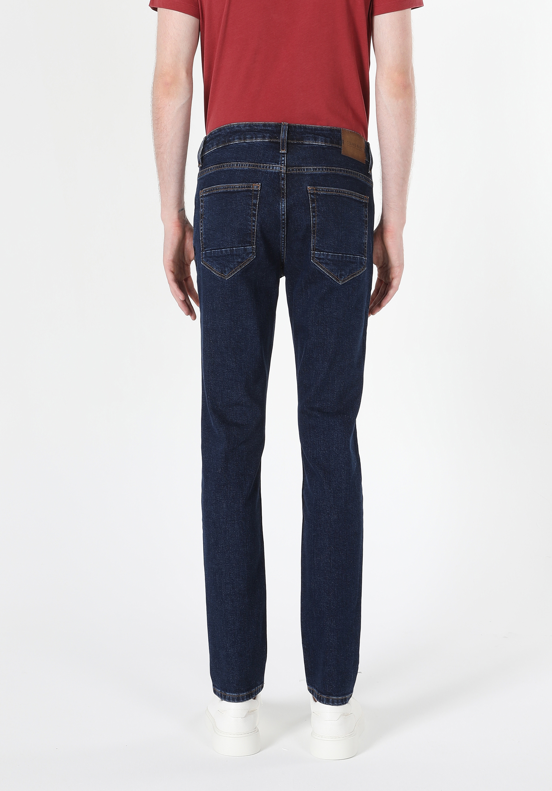 Afișați detalii pentru Pantaloni De Barbati Denim Straight Fit 044 Karl