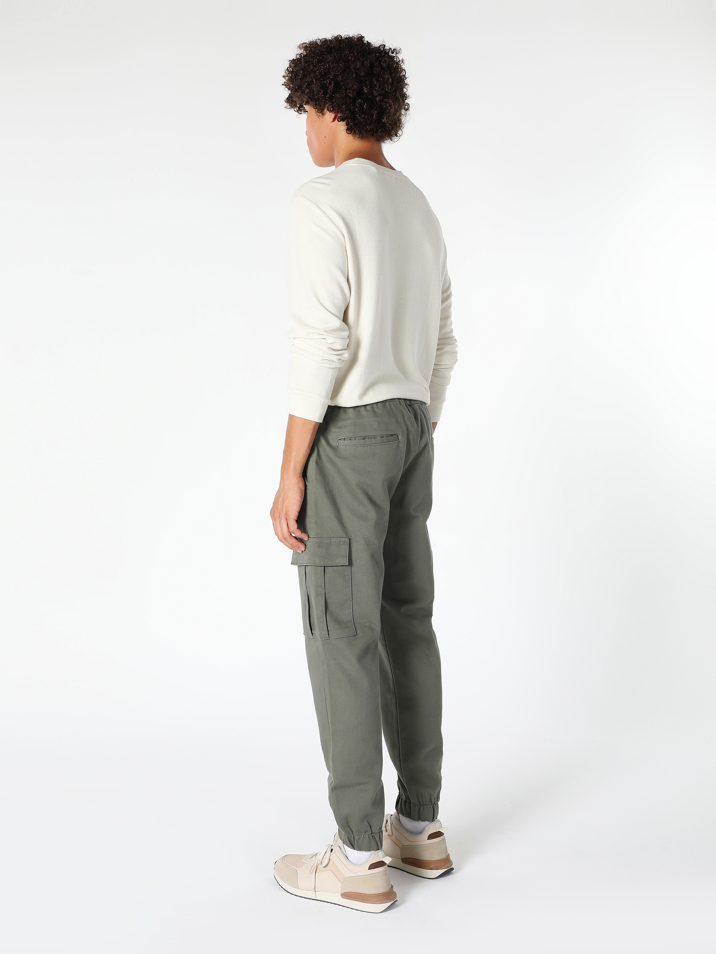 Afișați detalii pentru Pantaloni De Barbati Kaki Slim Fit  CL1061151