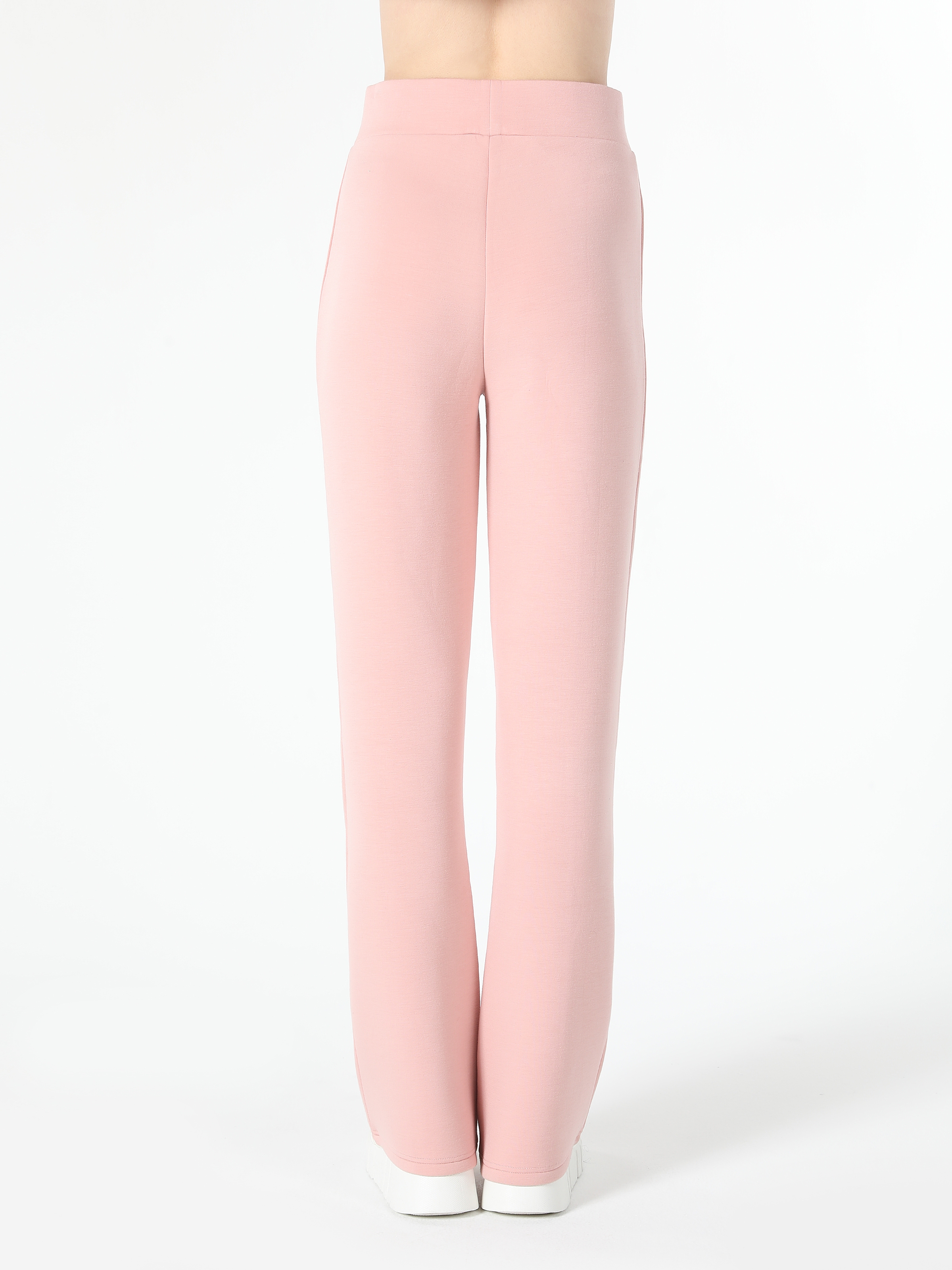 Afișați detalii pentru Pantaloni De Trening De Dama Roz Slim Fit  