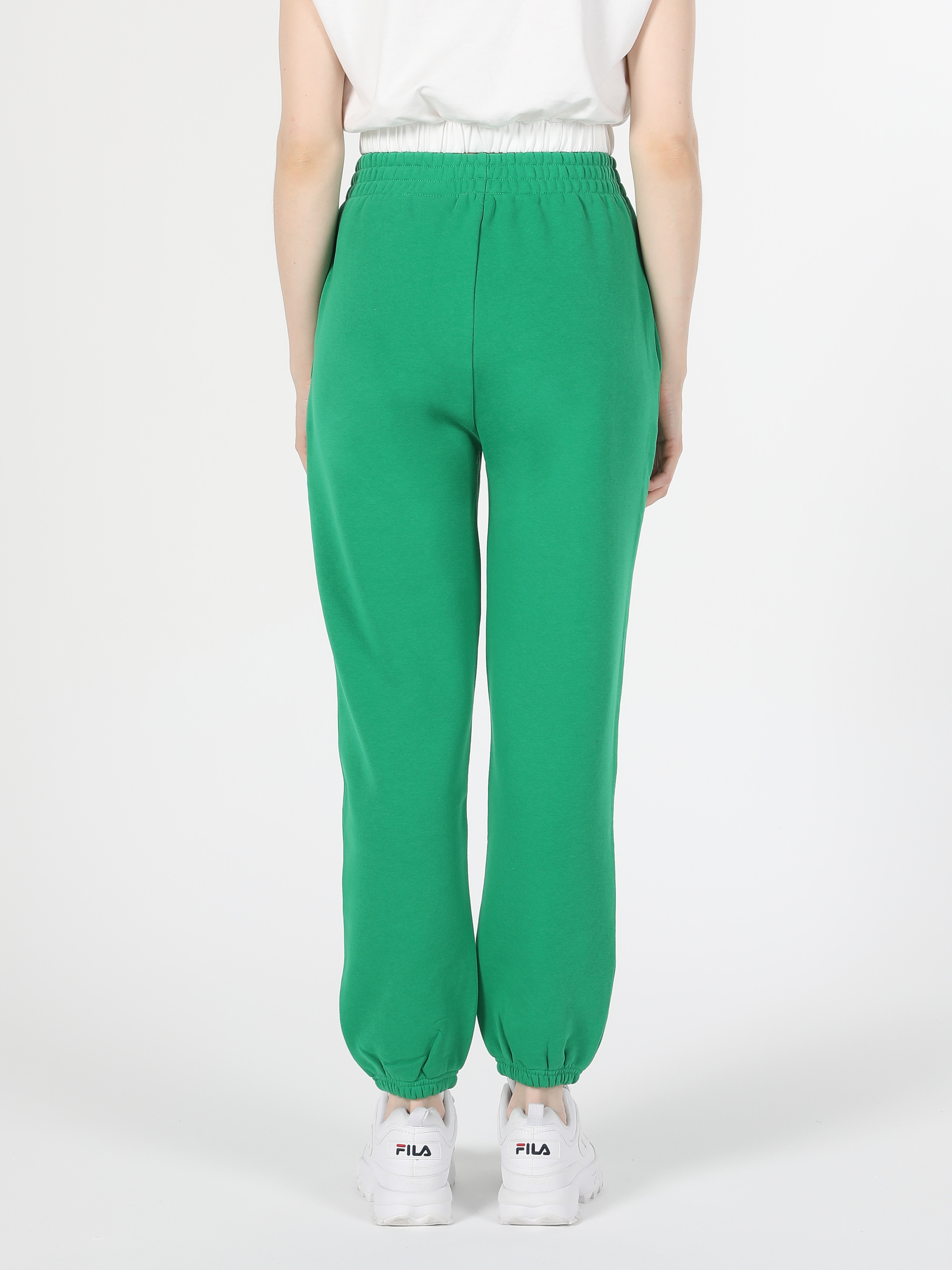 Afișați detalii pentru Pantaloni De Trening De Dama Verde Regular Fit 