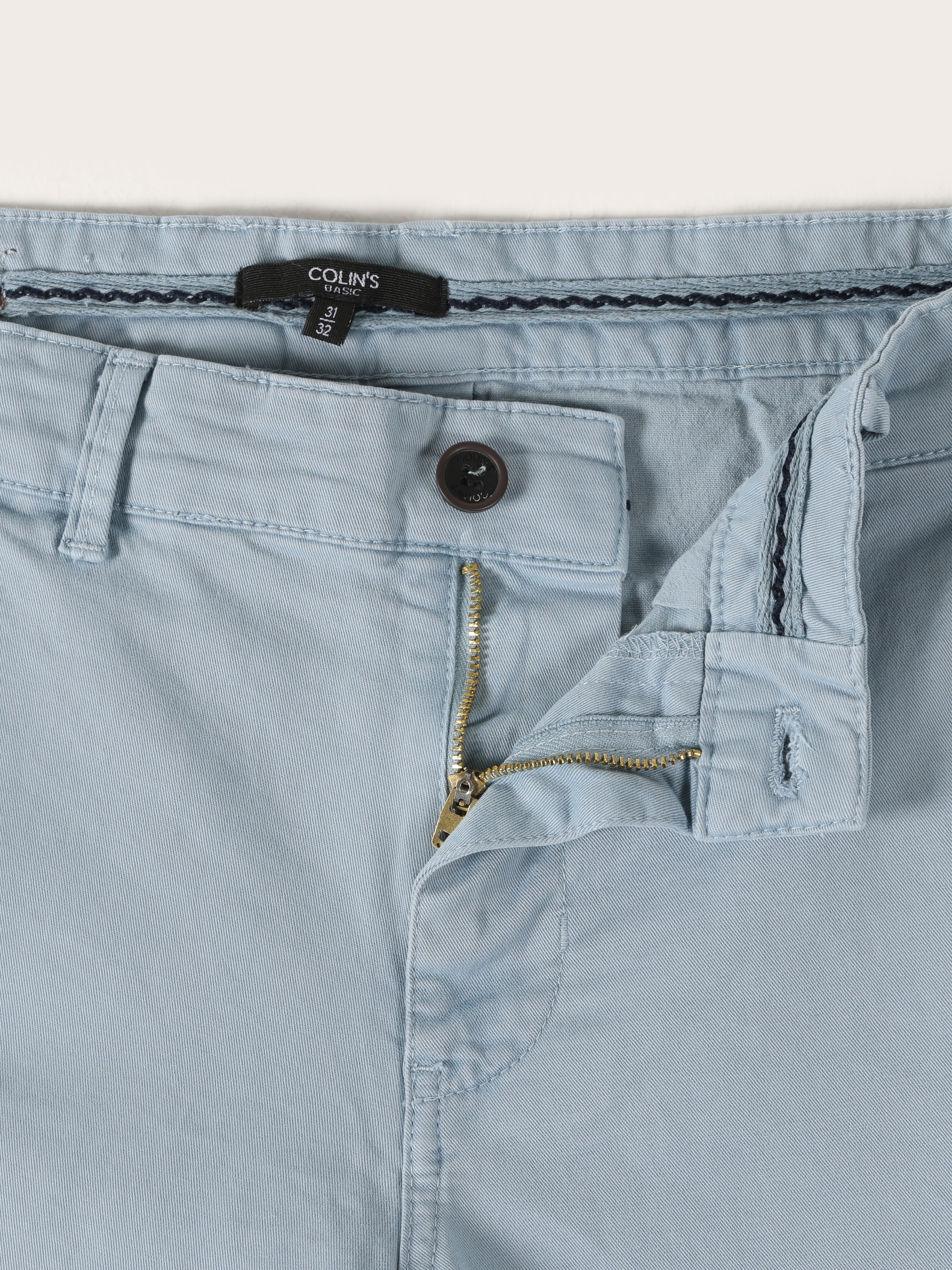 Afișați detalii pentru Barbati Albastru Deschis Pantaloni