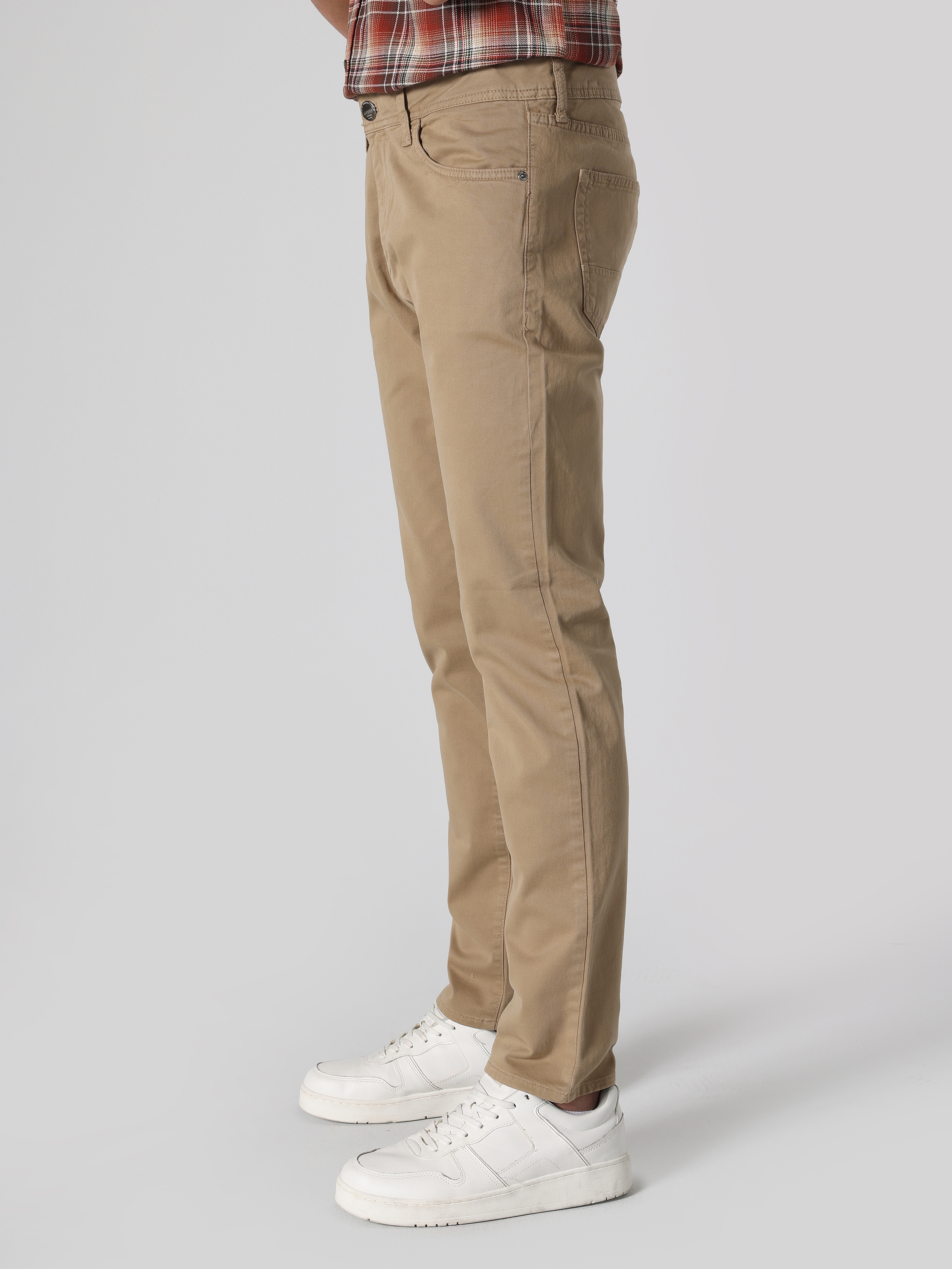 Afișați detalii pentru Camel Barbati Pantaloni Straight Fit