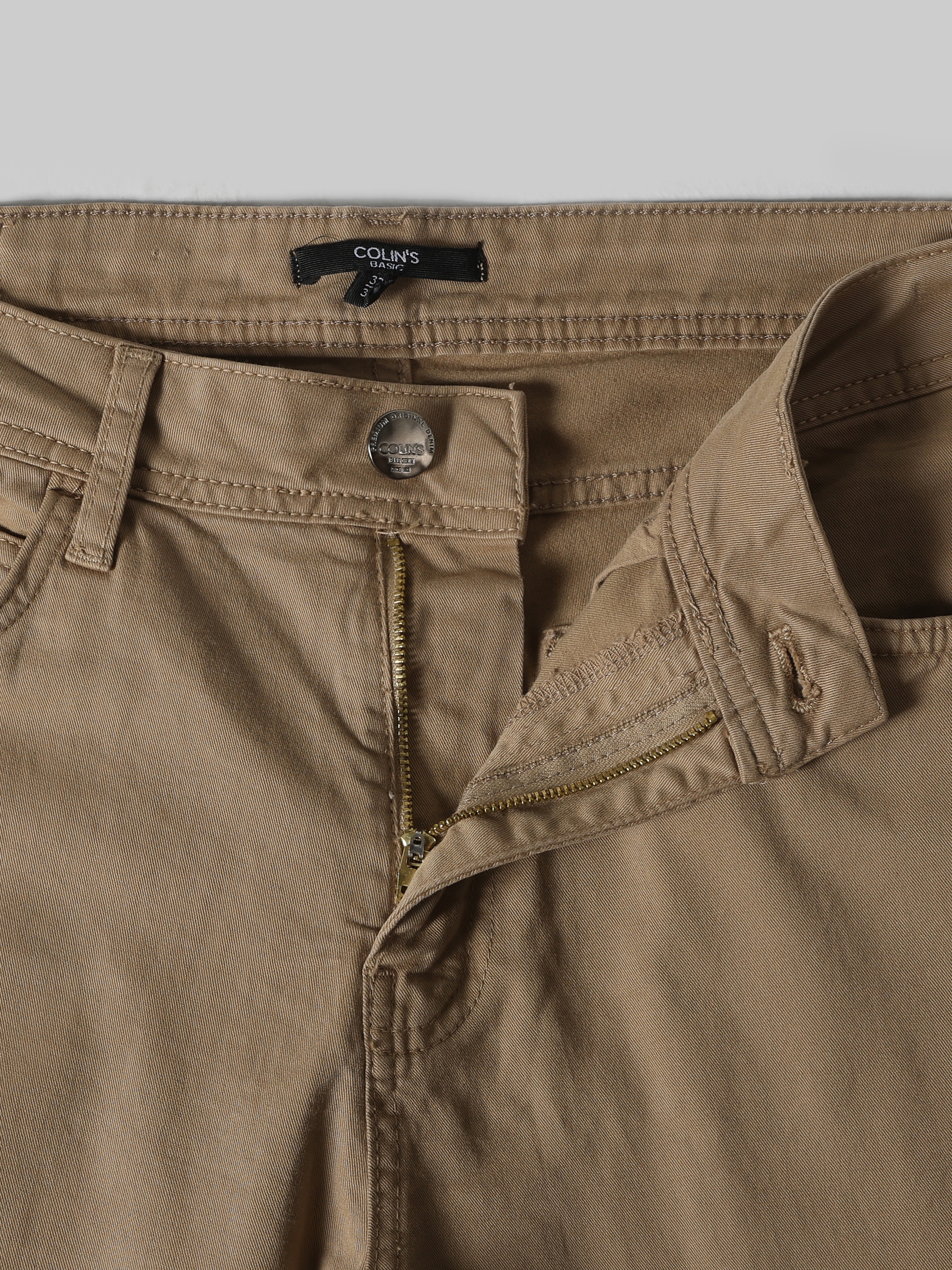 Afișați detalii pentru Camel Barbati Pantaloni Straight Fit