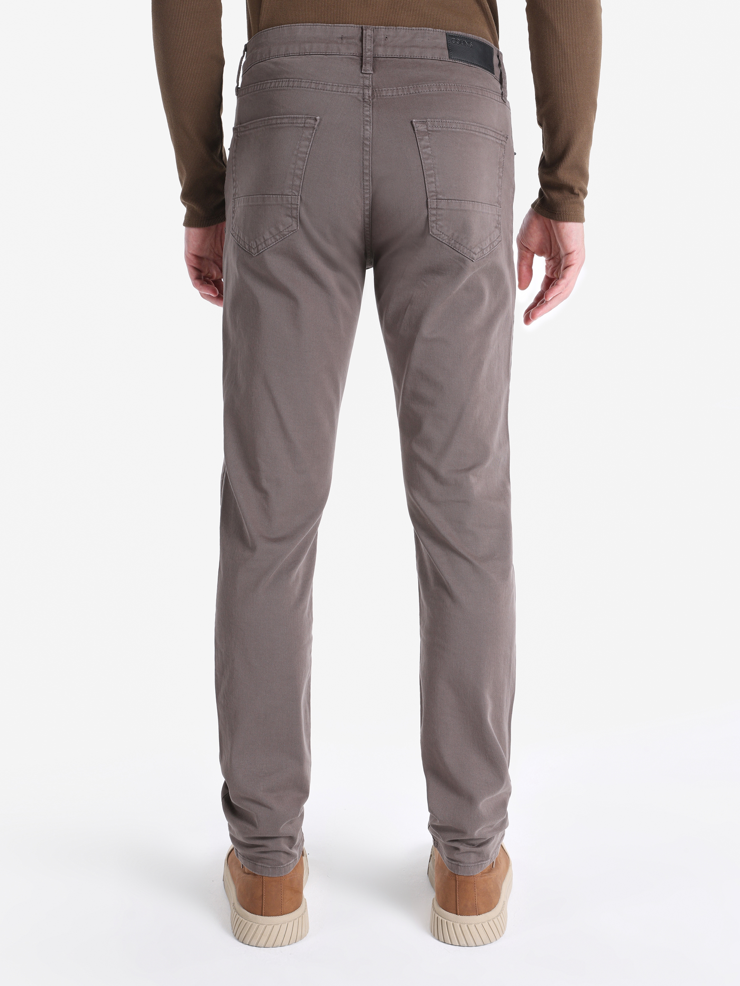 Afișați detalii pentru Pantaloni De Barbati Antracit Straight Fit  CL1049744
